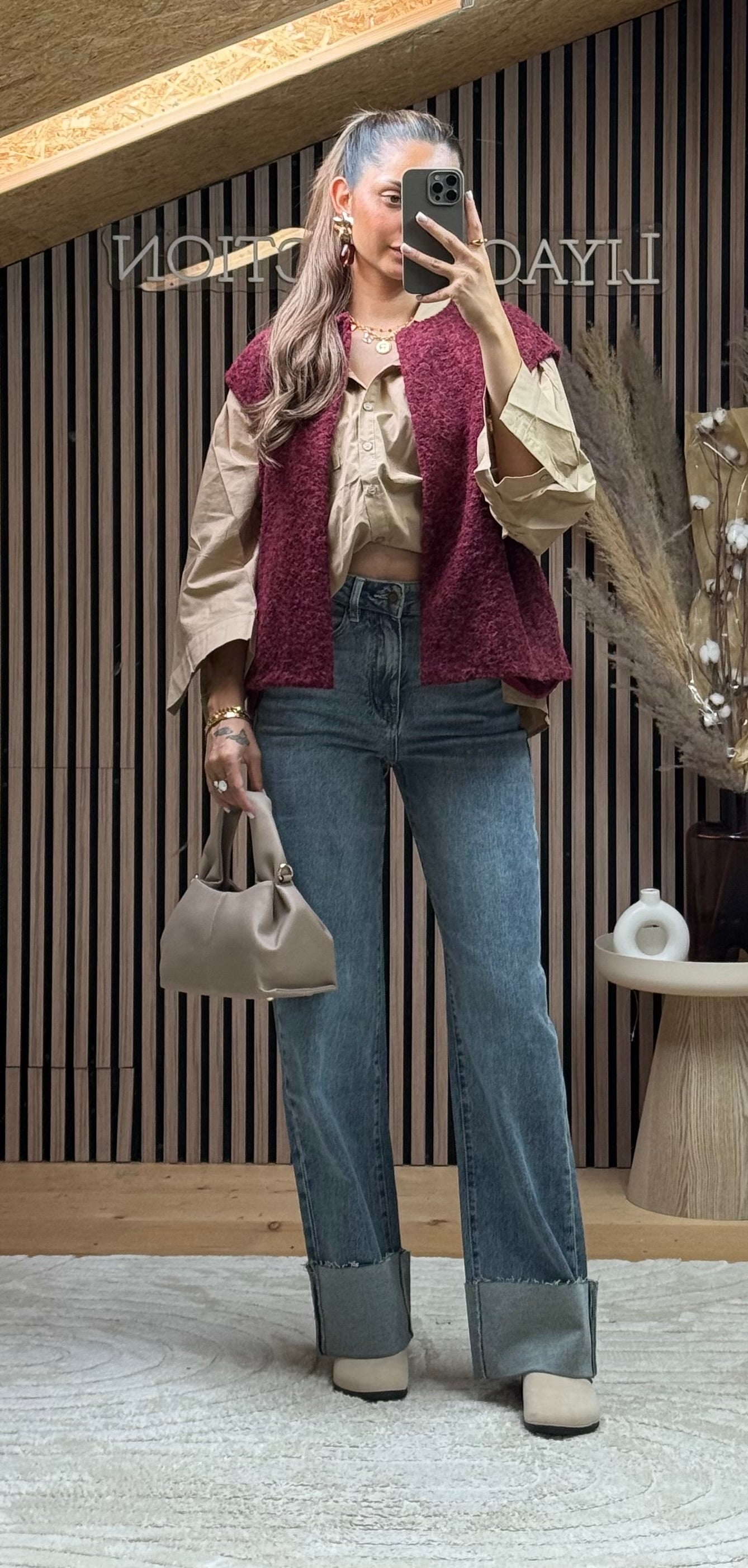 Pantalon Laulia Bleu