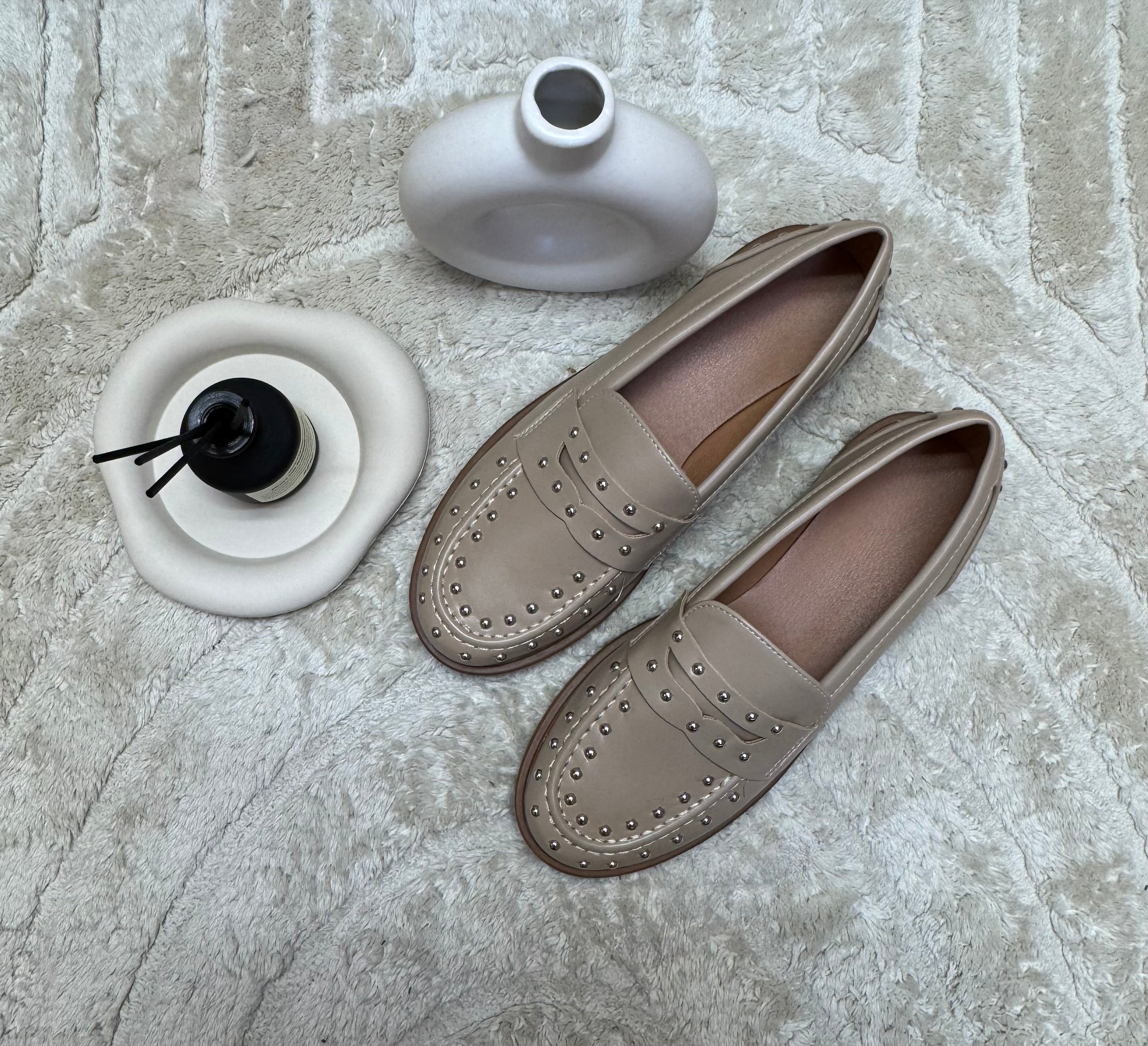 Mocassins beige
