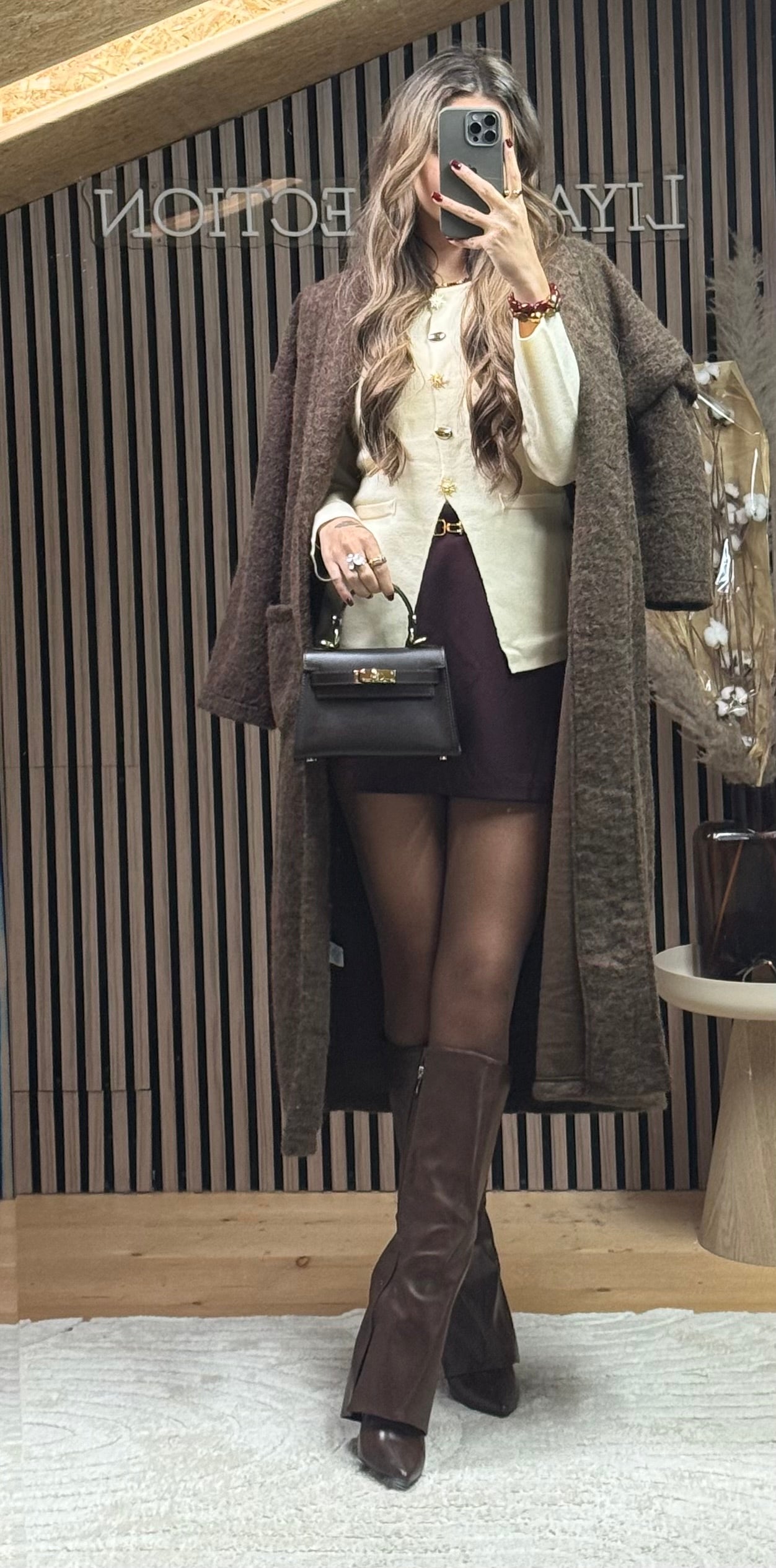 Cardigan à boutons Gloria écru