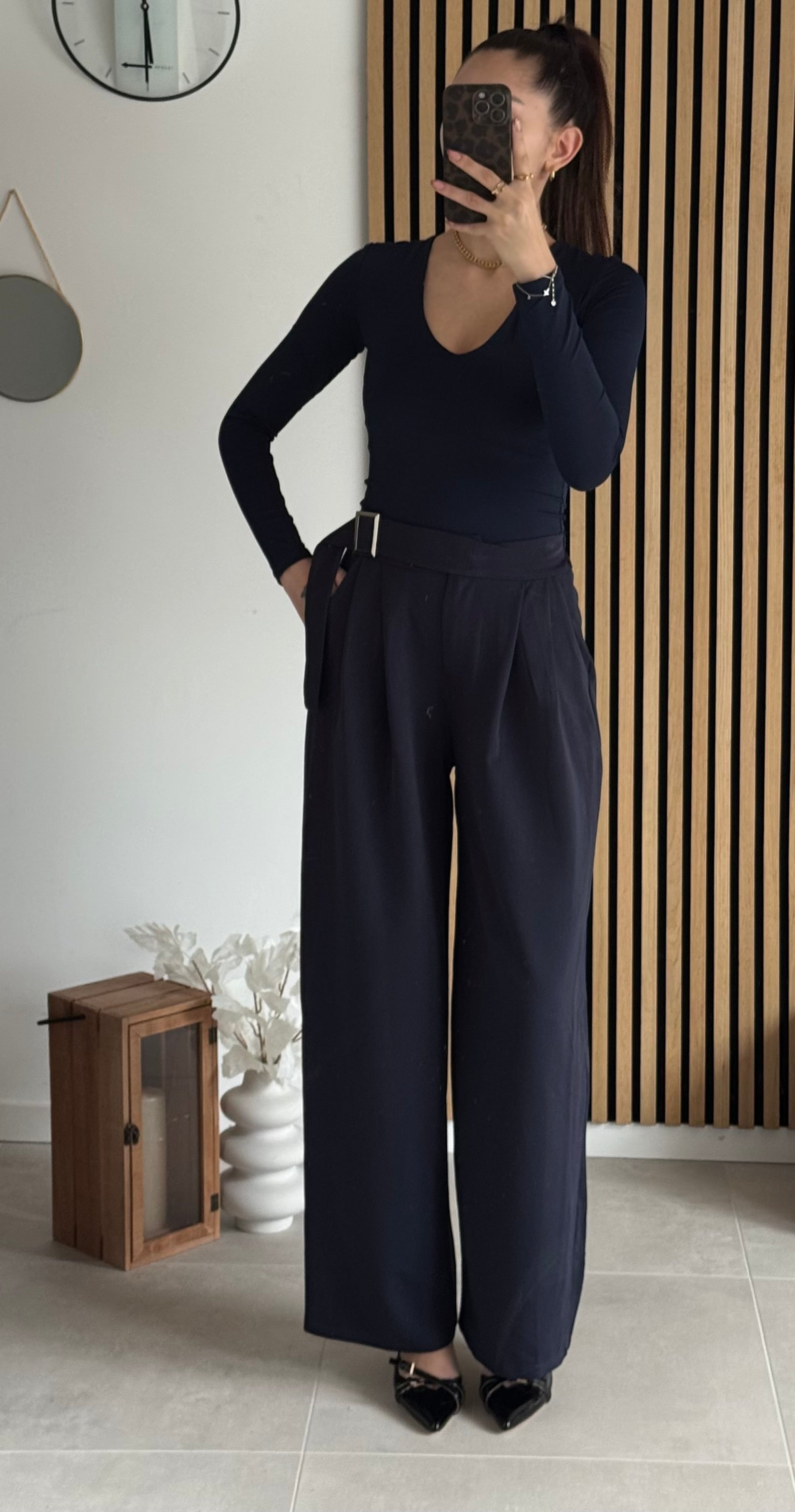Top Manon Bleu Marine