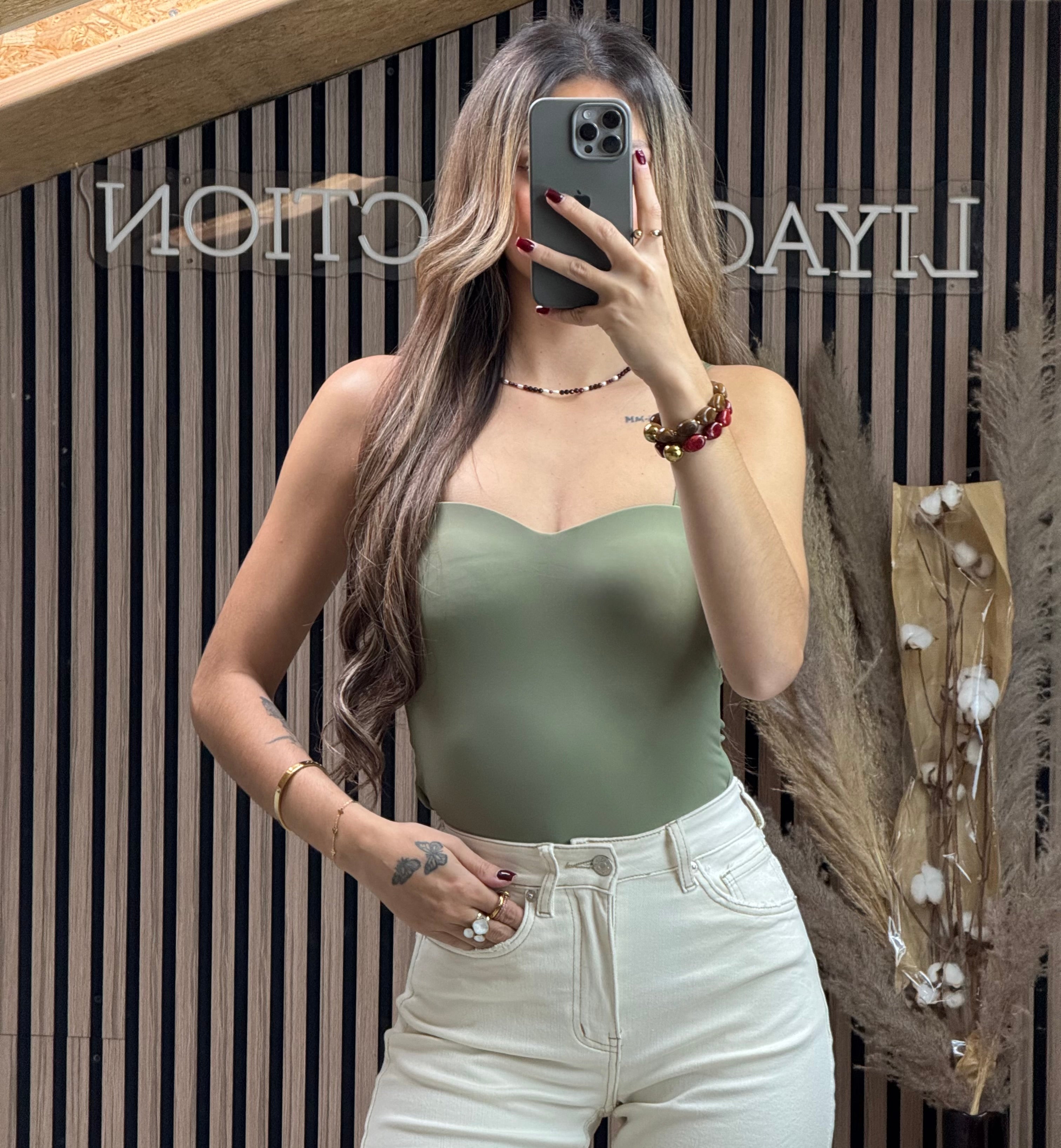 Body Gainant Vert Sauge