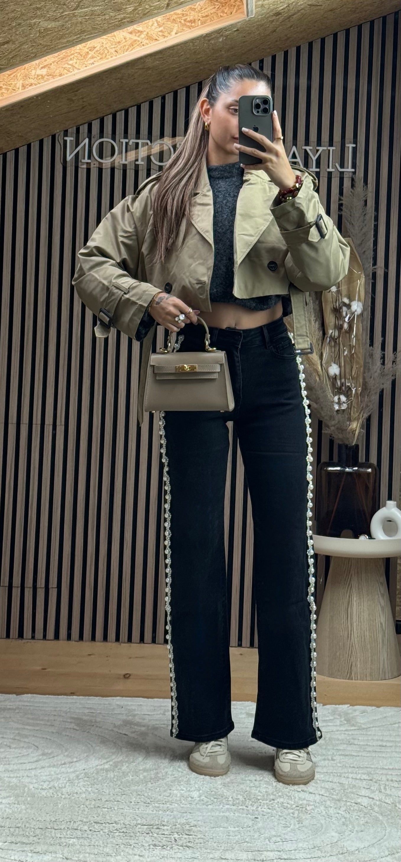 Pantalon Inspi Sandro Noir