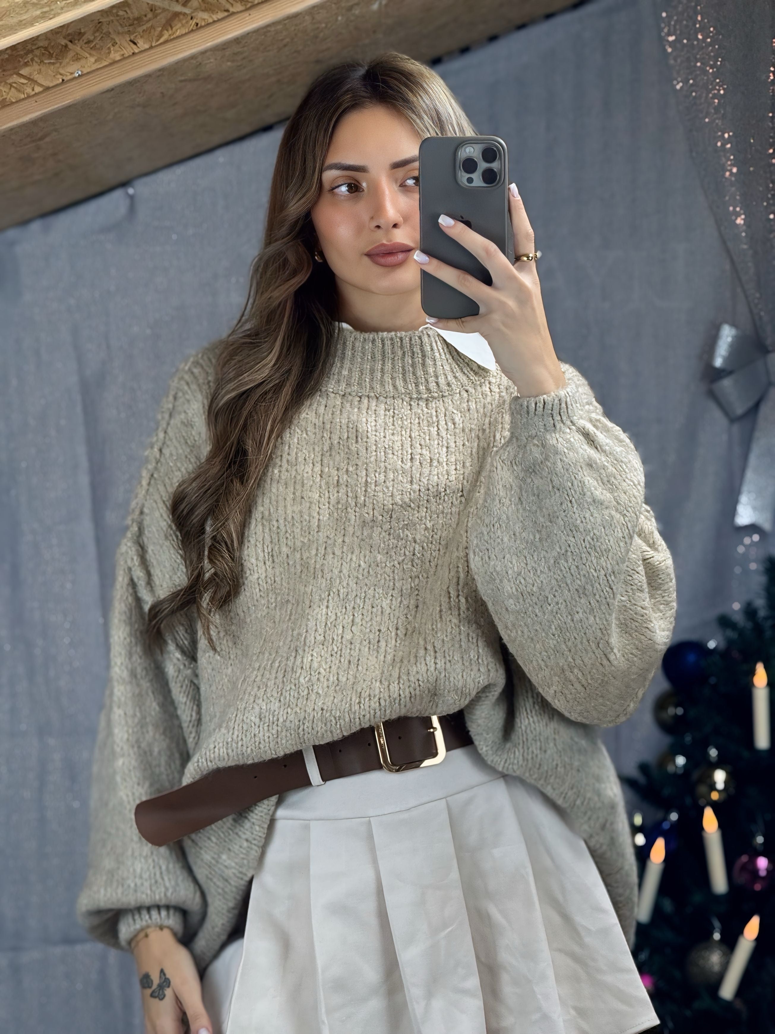 Jupe-Short Welly Écru