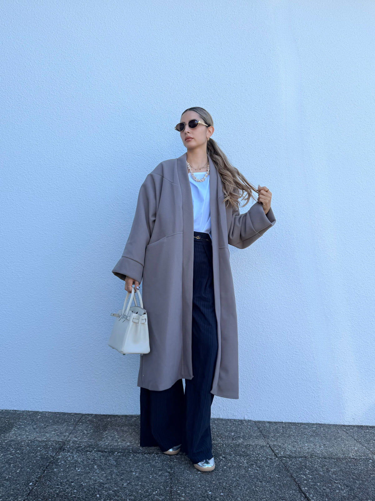 Manteau Mia Taupe