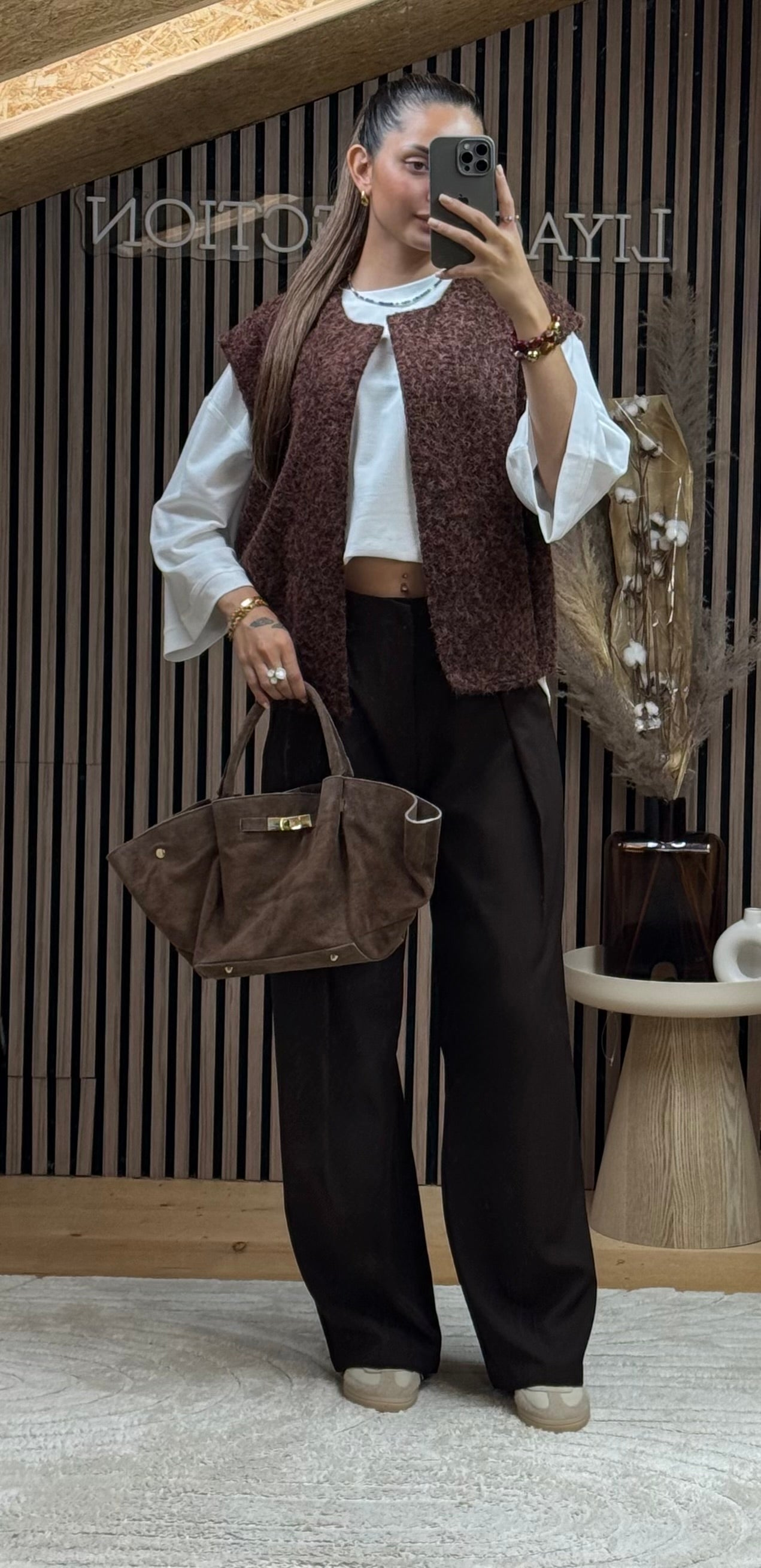 Gilet Wasley Marron