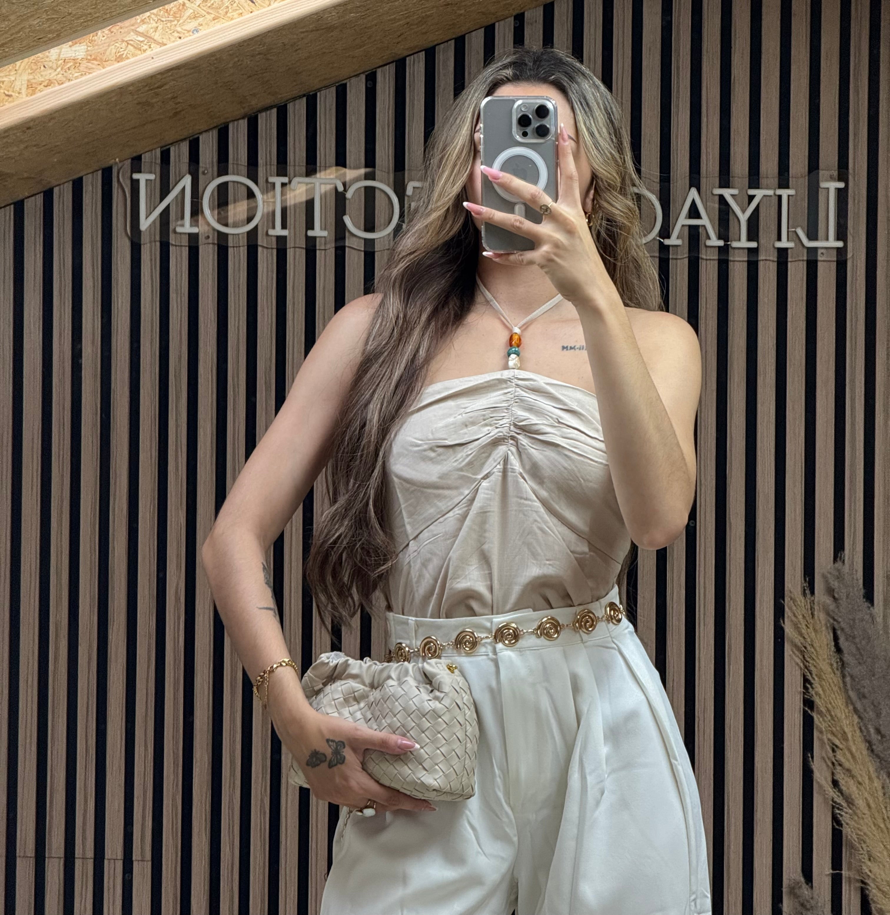 Top Yara Beige