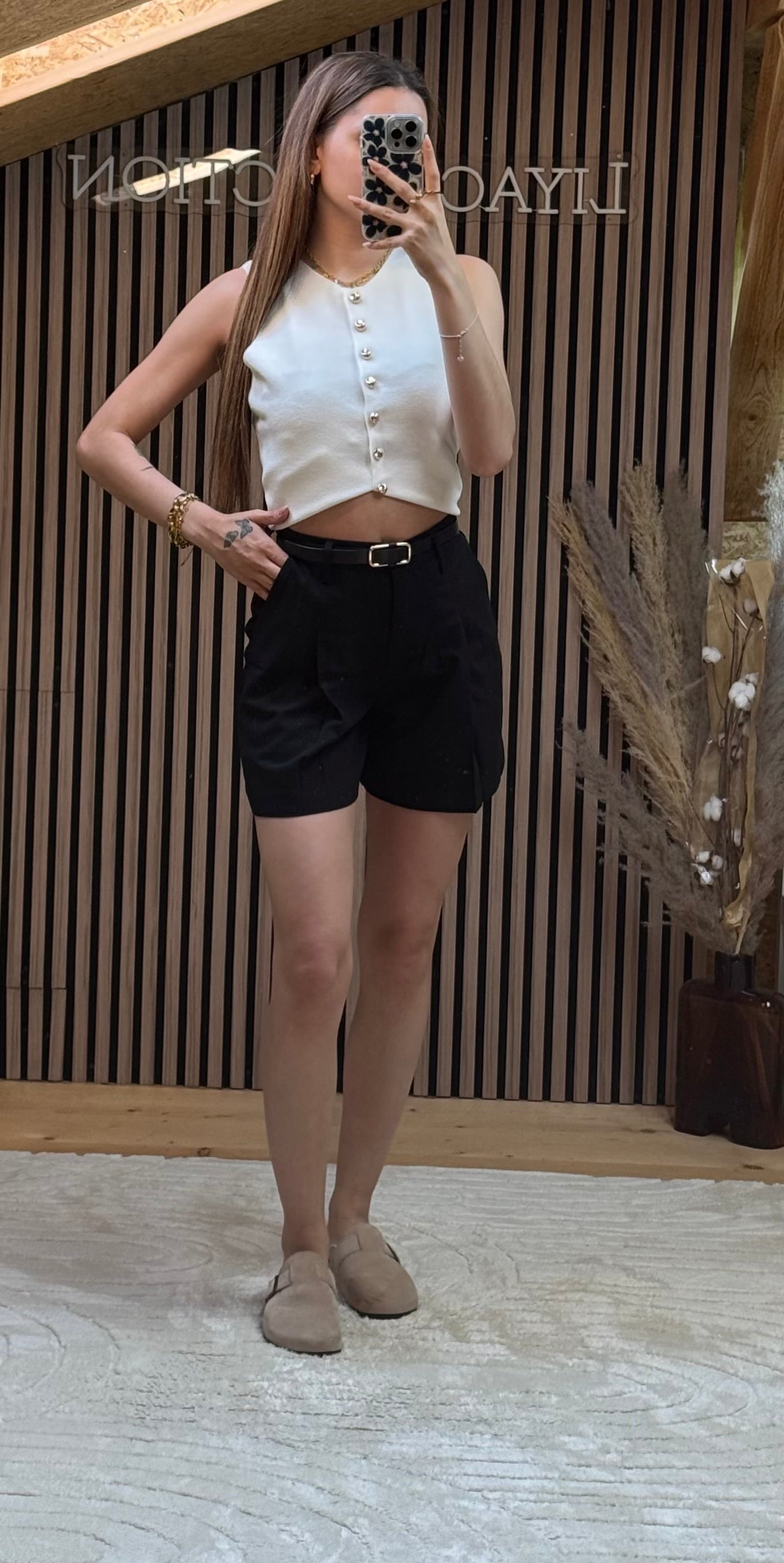 Short Amélie Noir