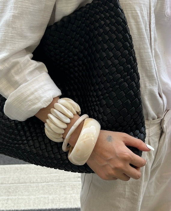 Bracelet Nacré Blanc