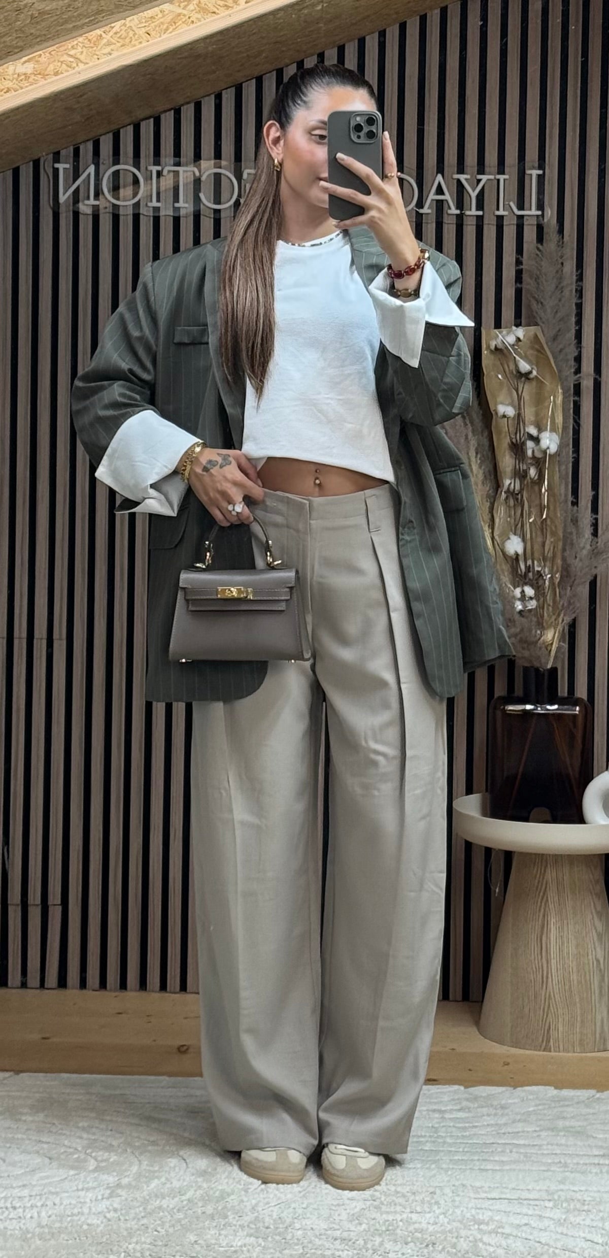 Pantalon Coraline Taupe Clair