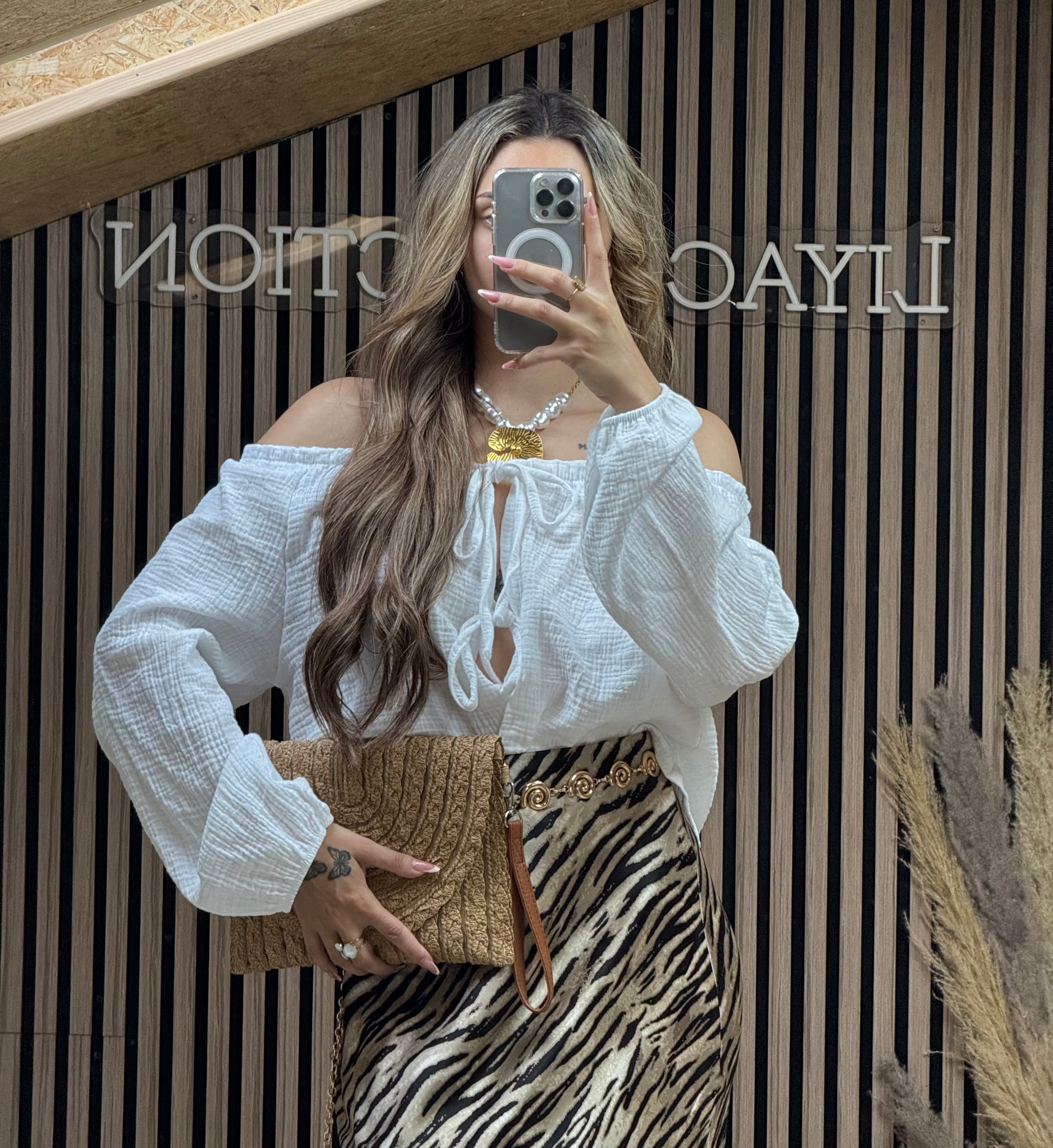 Top Isilda Blanc