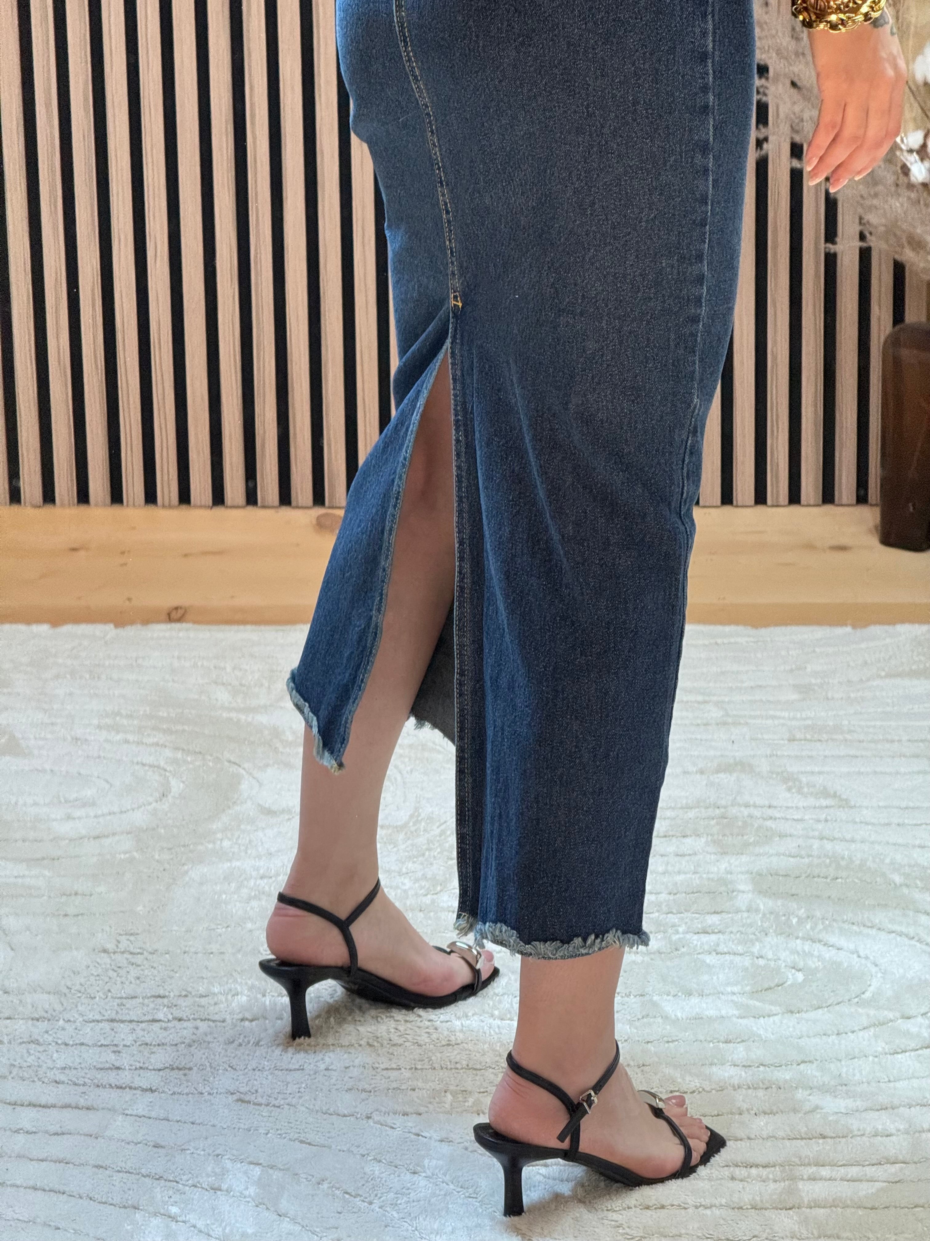 Jupe Longue Jeans