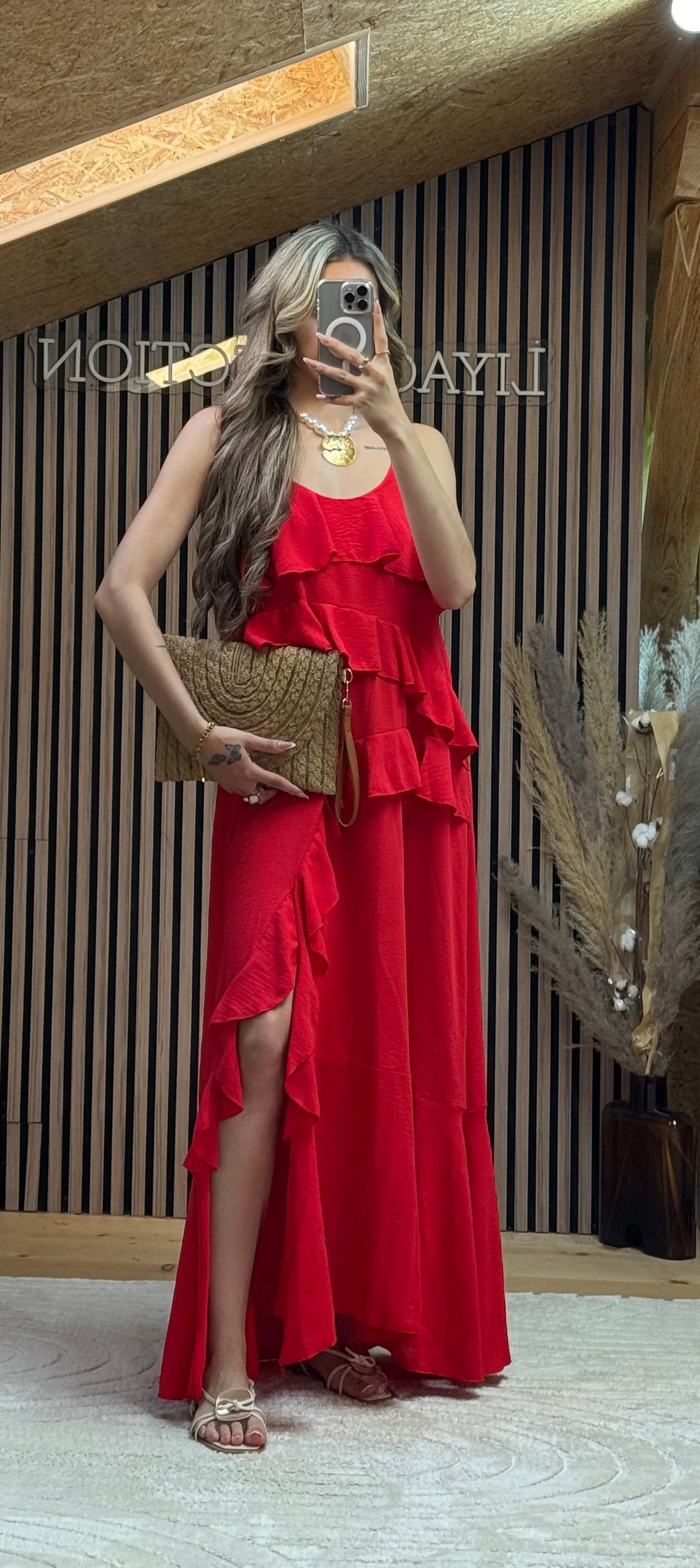 Robe Manon rouge