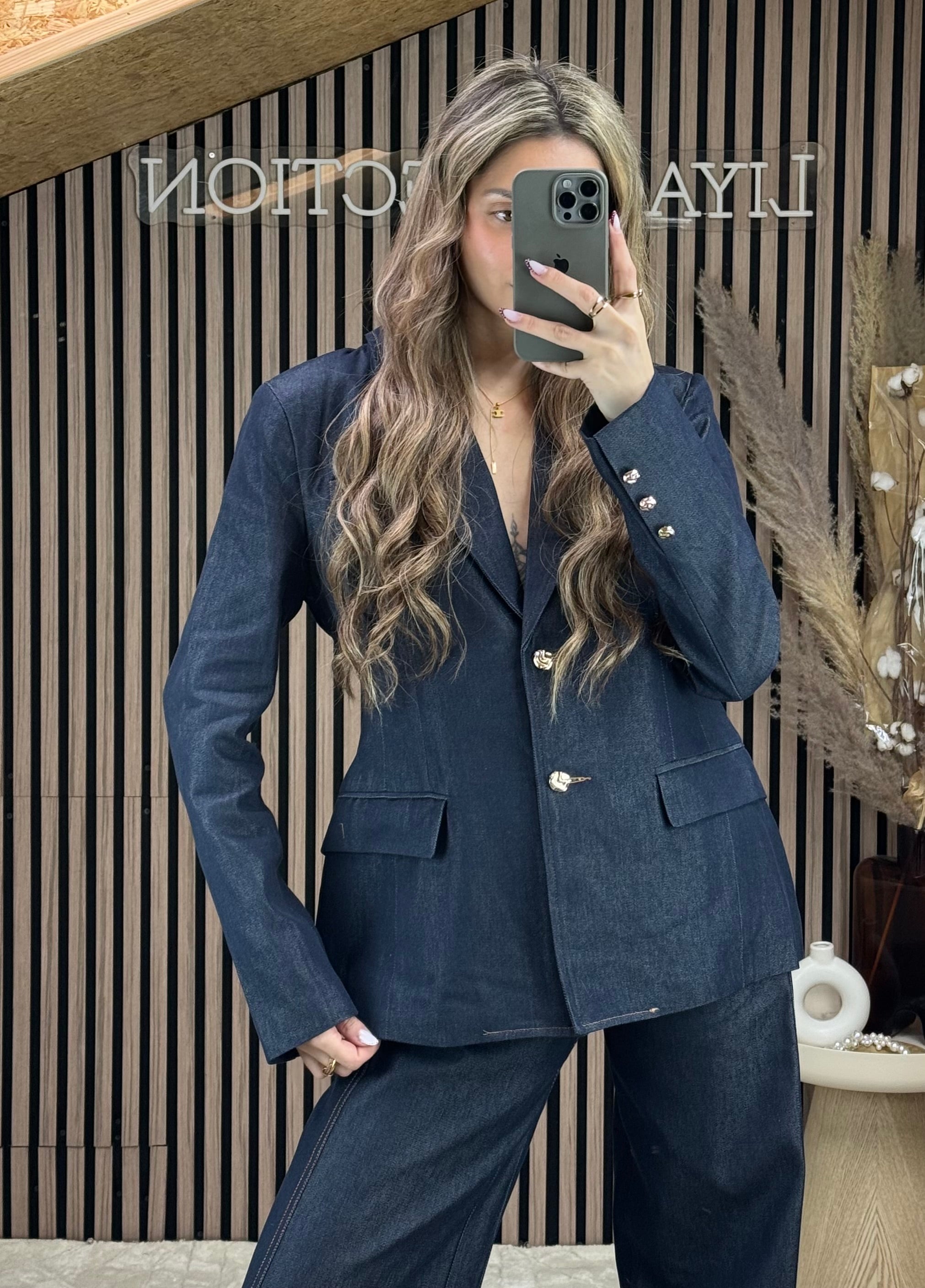Veste Tailleur Denim