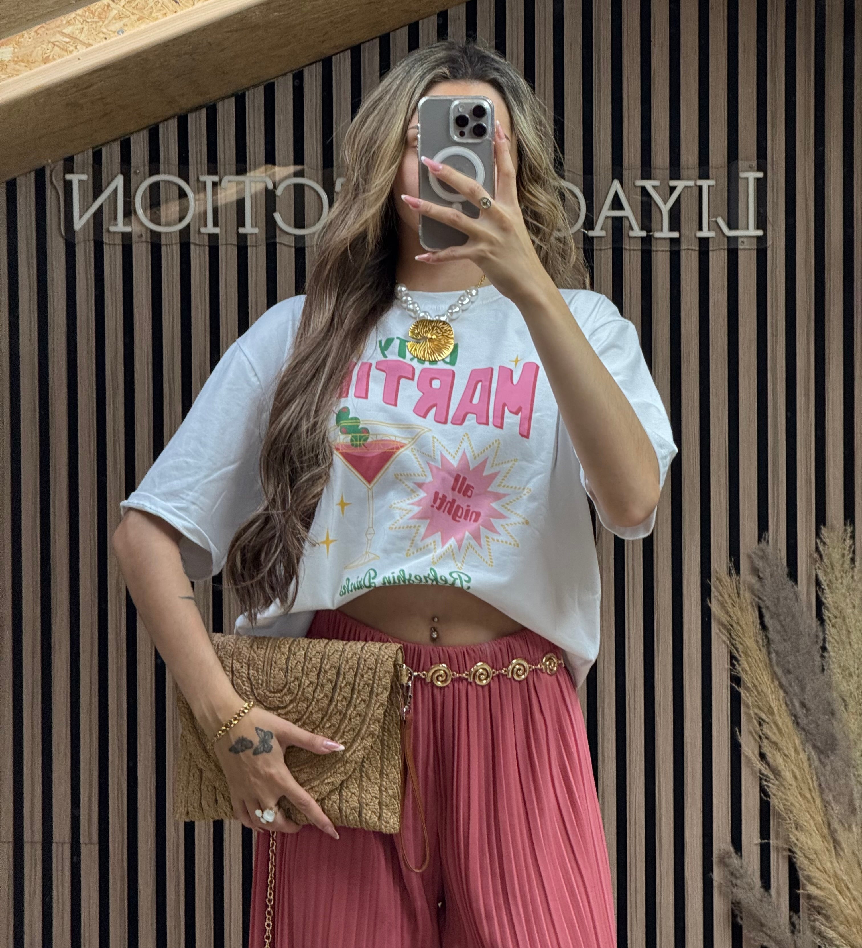 T-Shirt Martini Blanc