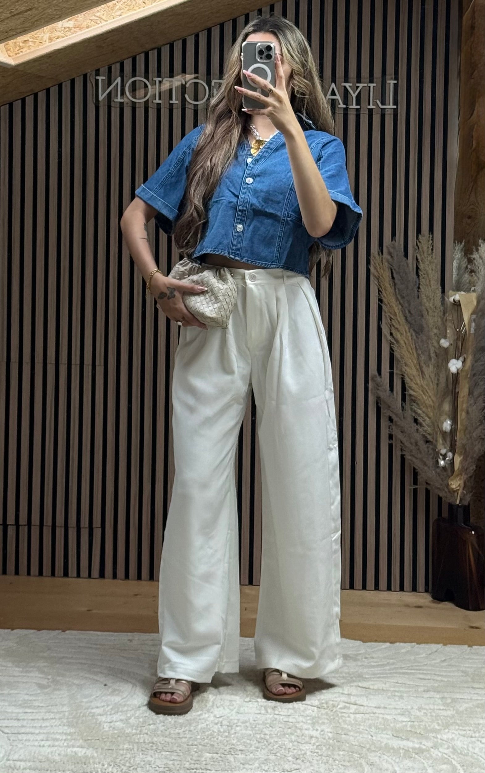 Pantalon Orleana Blanc