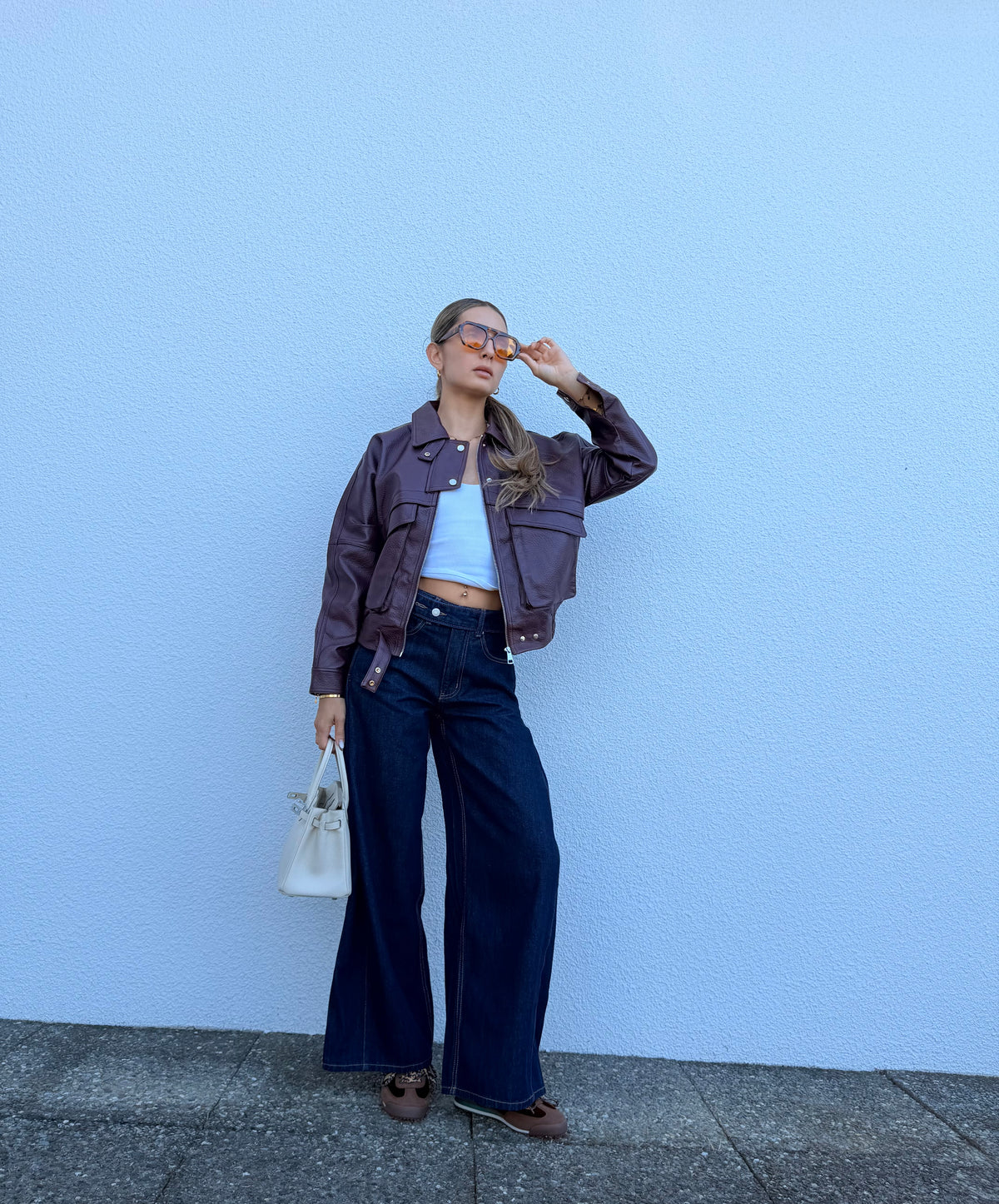 Veste Maliana Bordeaux