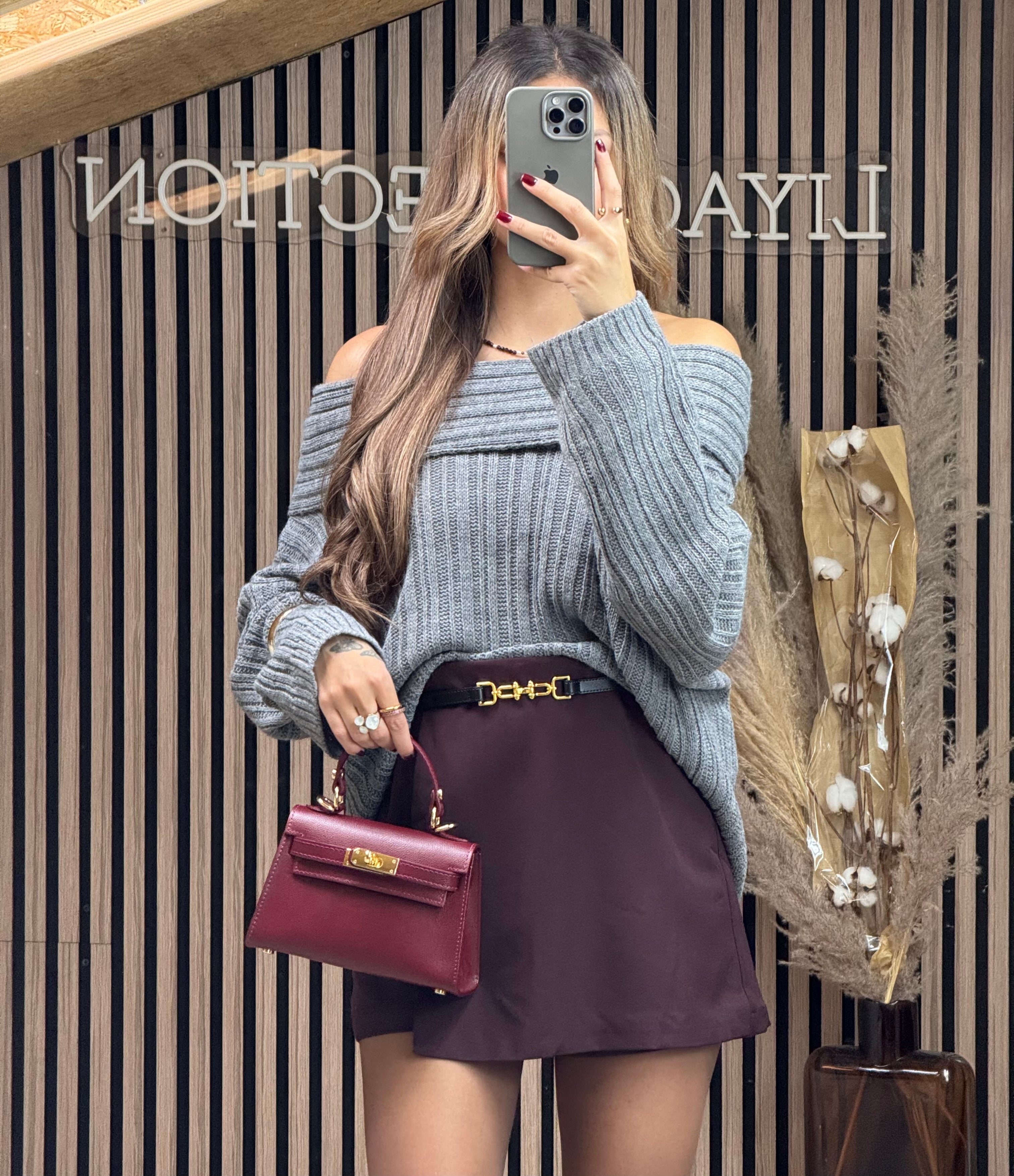 Pull Elise Gris Foncé