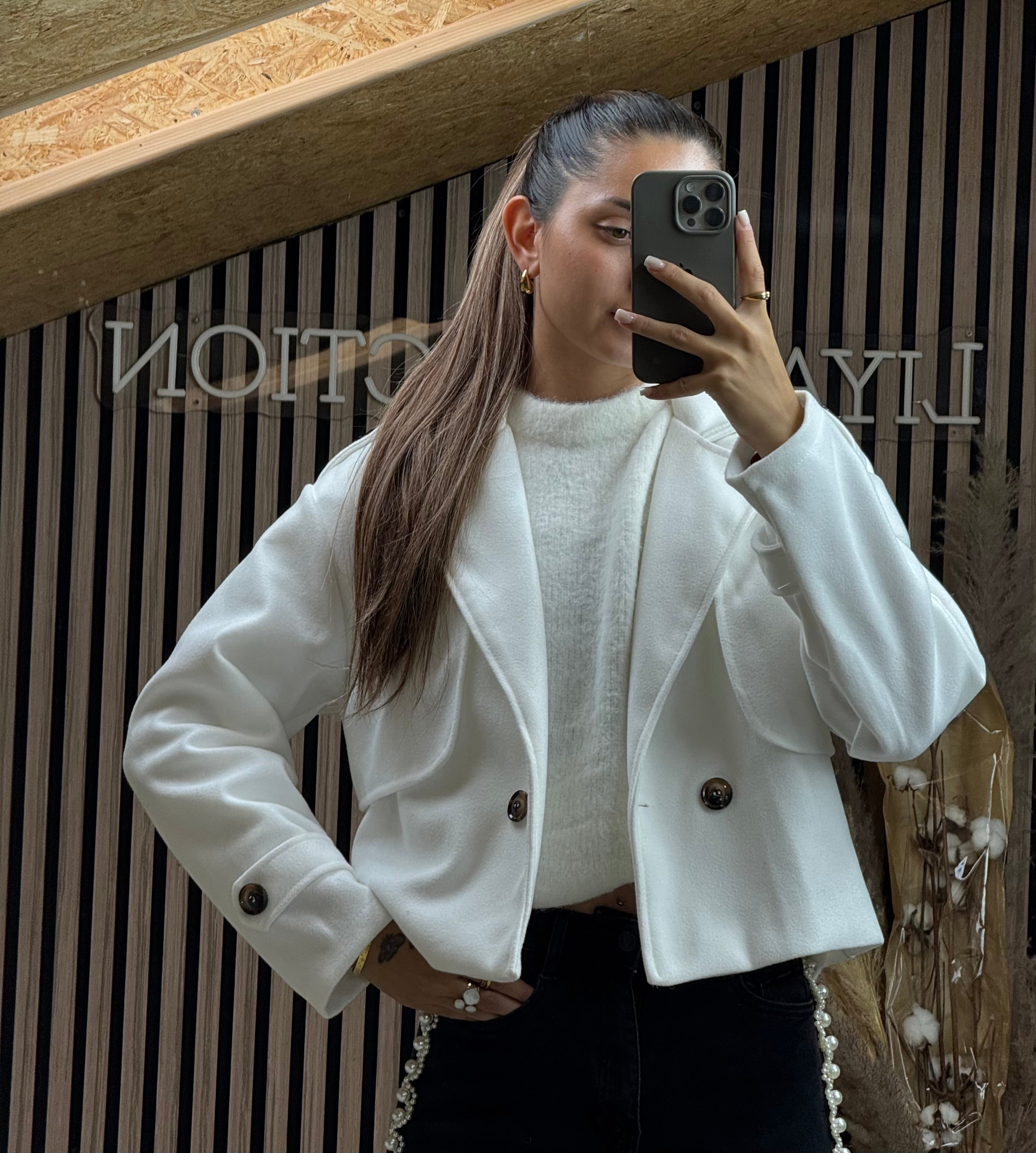 Veste Mya Blanc