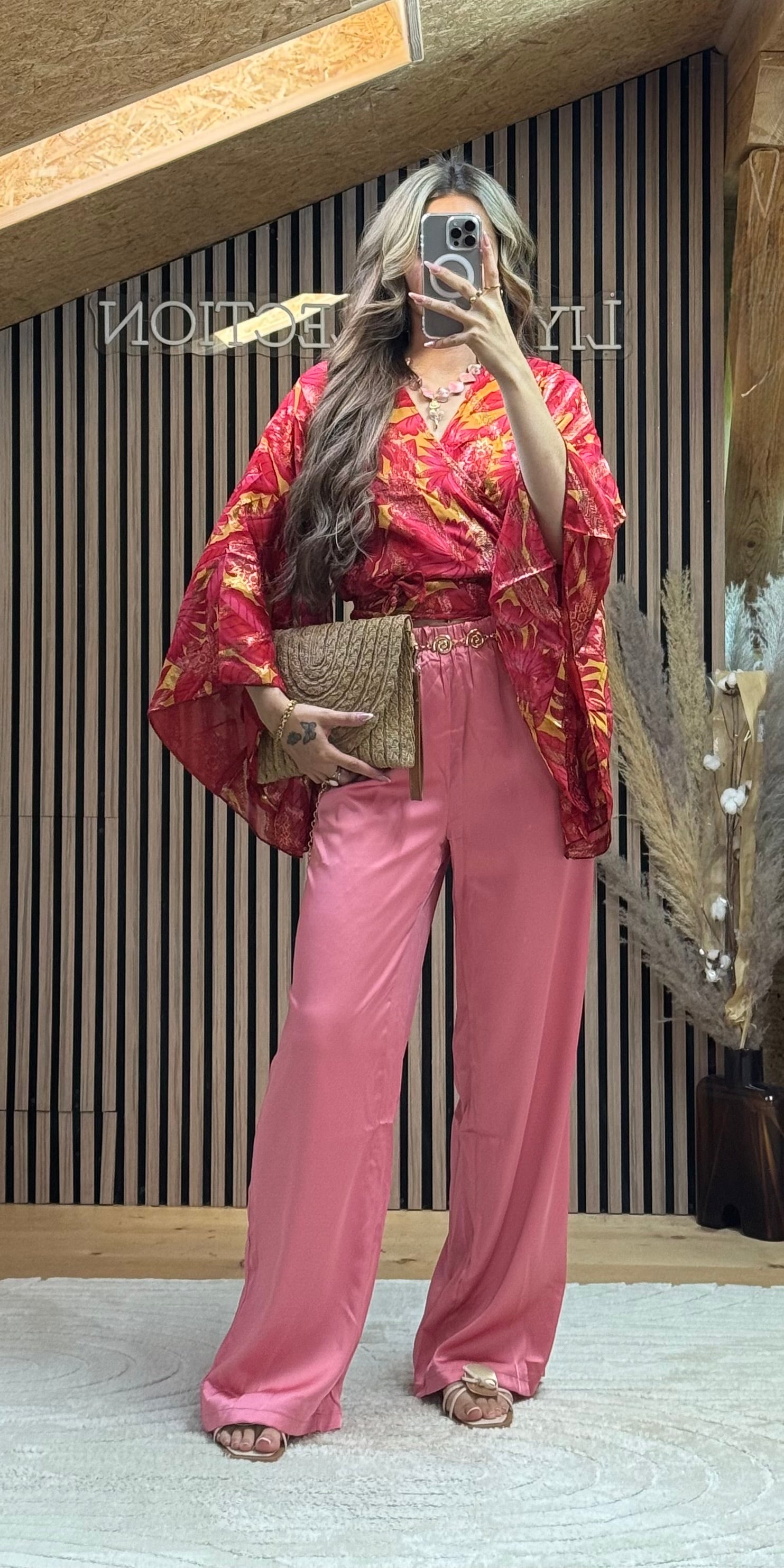 Pantalon Satin