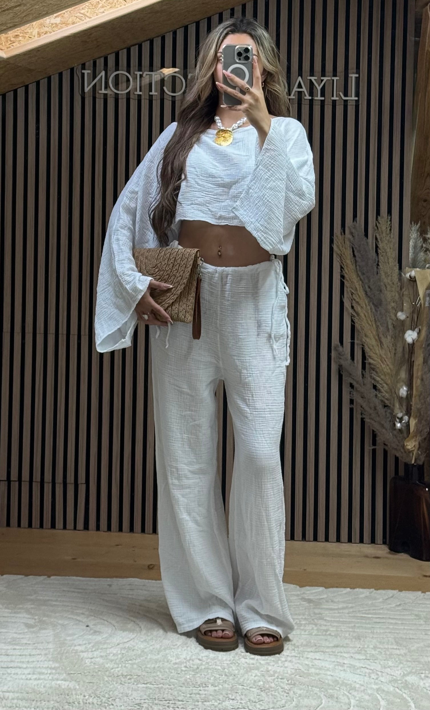 Ensemble Eliora Blanc