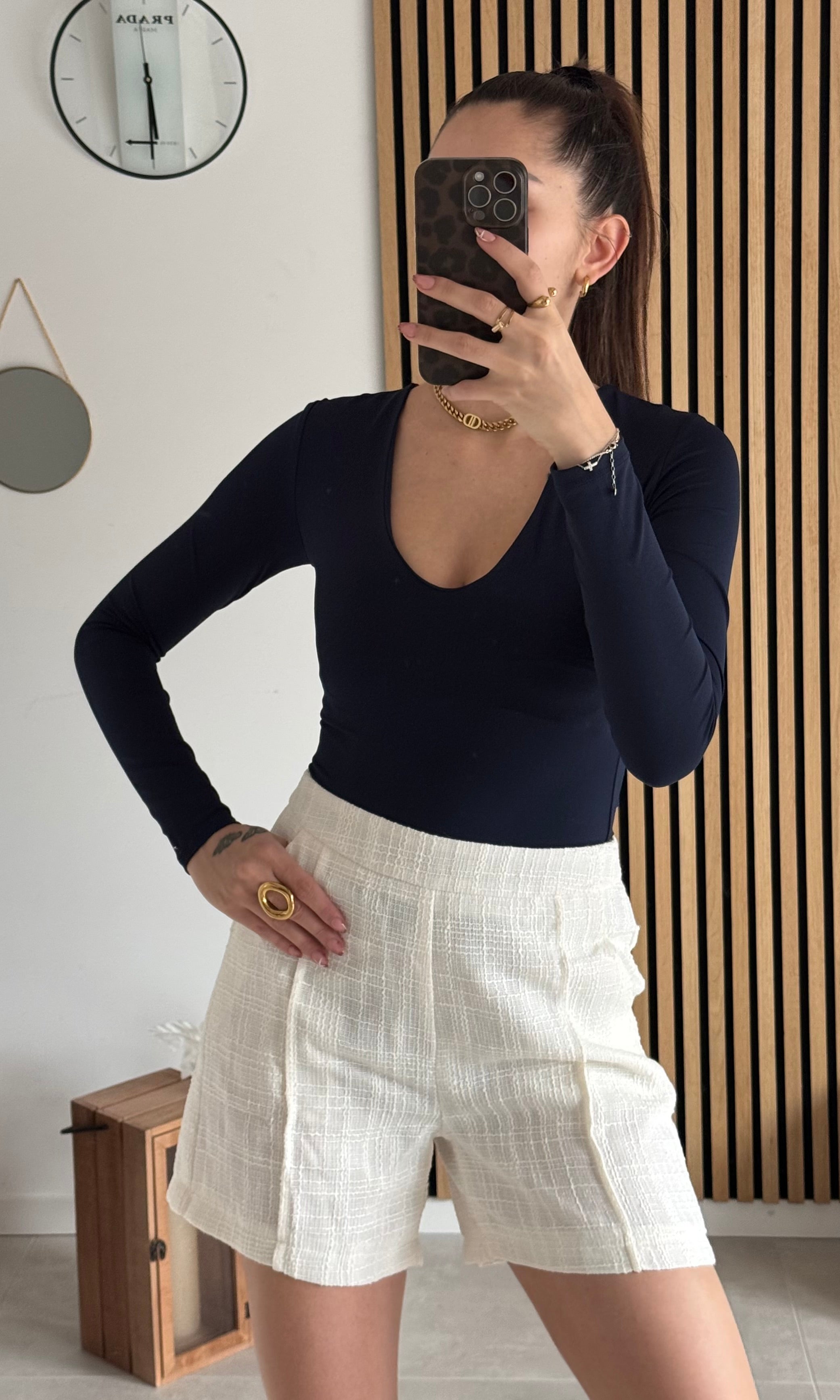 Top Manon Bleu Marine