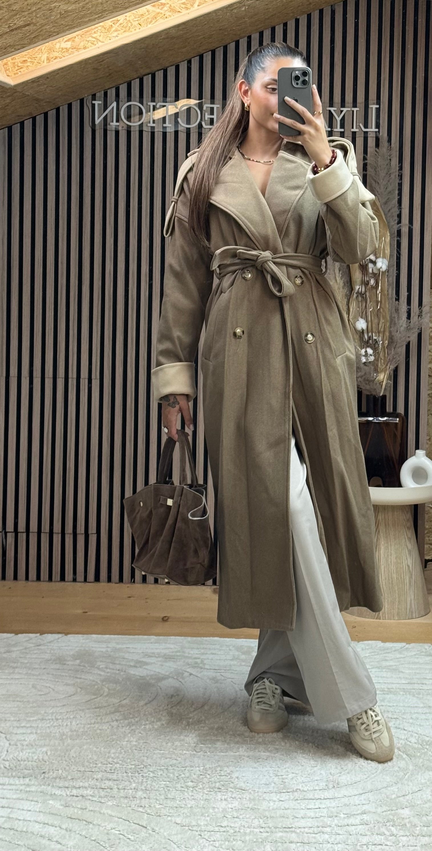 Manteau Émilie Beige