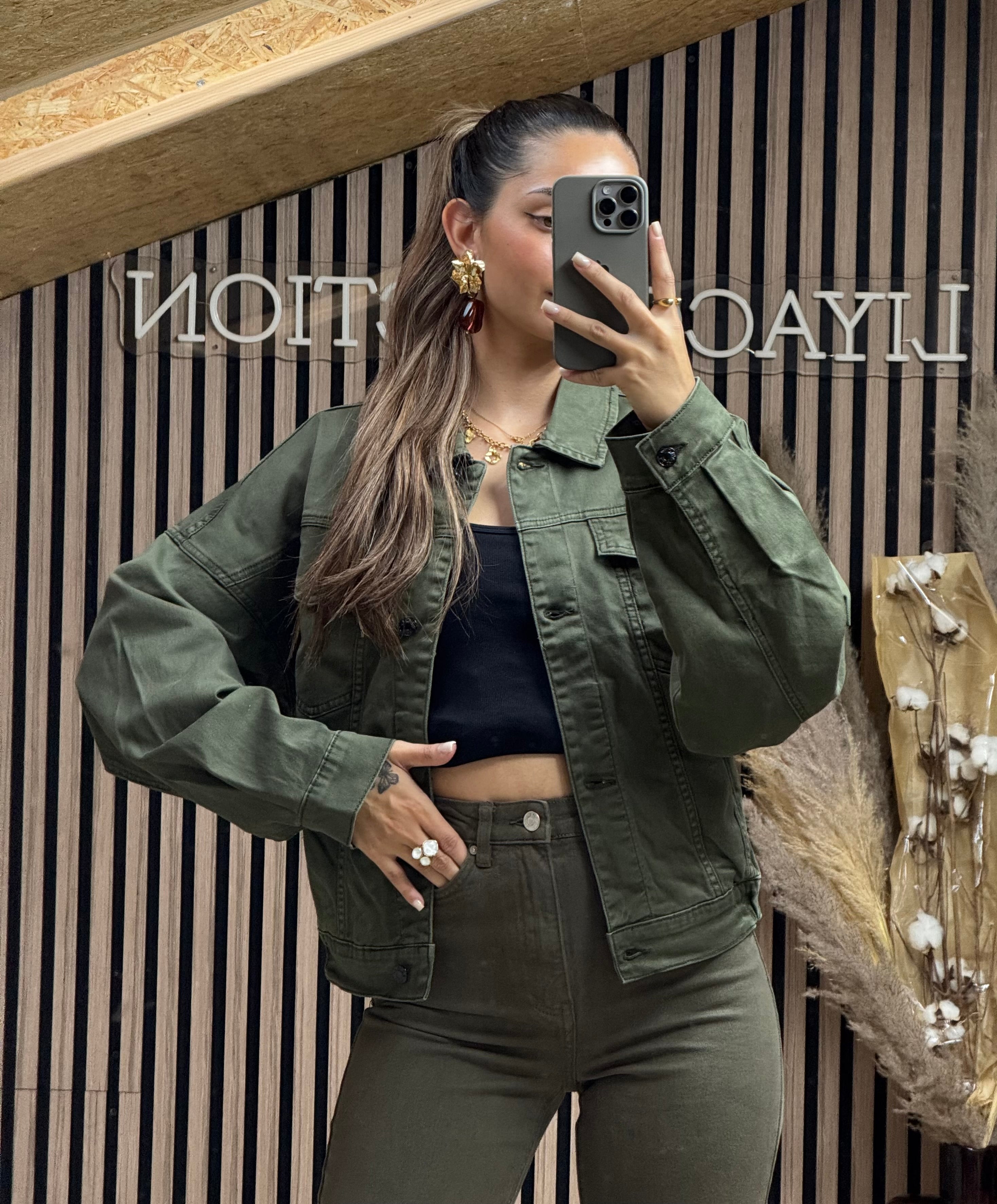 Veste Layla Kaki