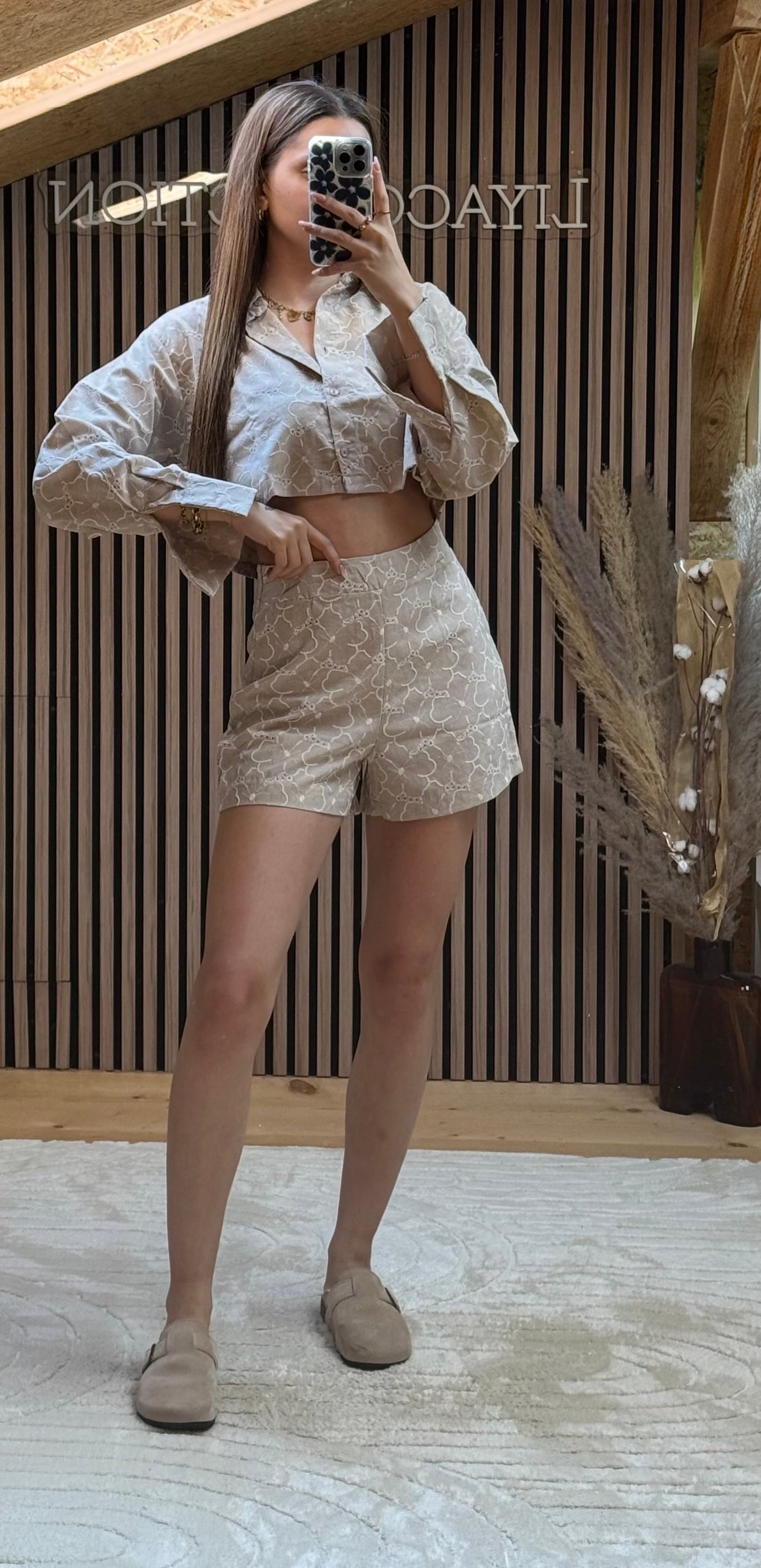 Ensemble Daisy Beige