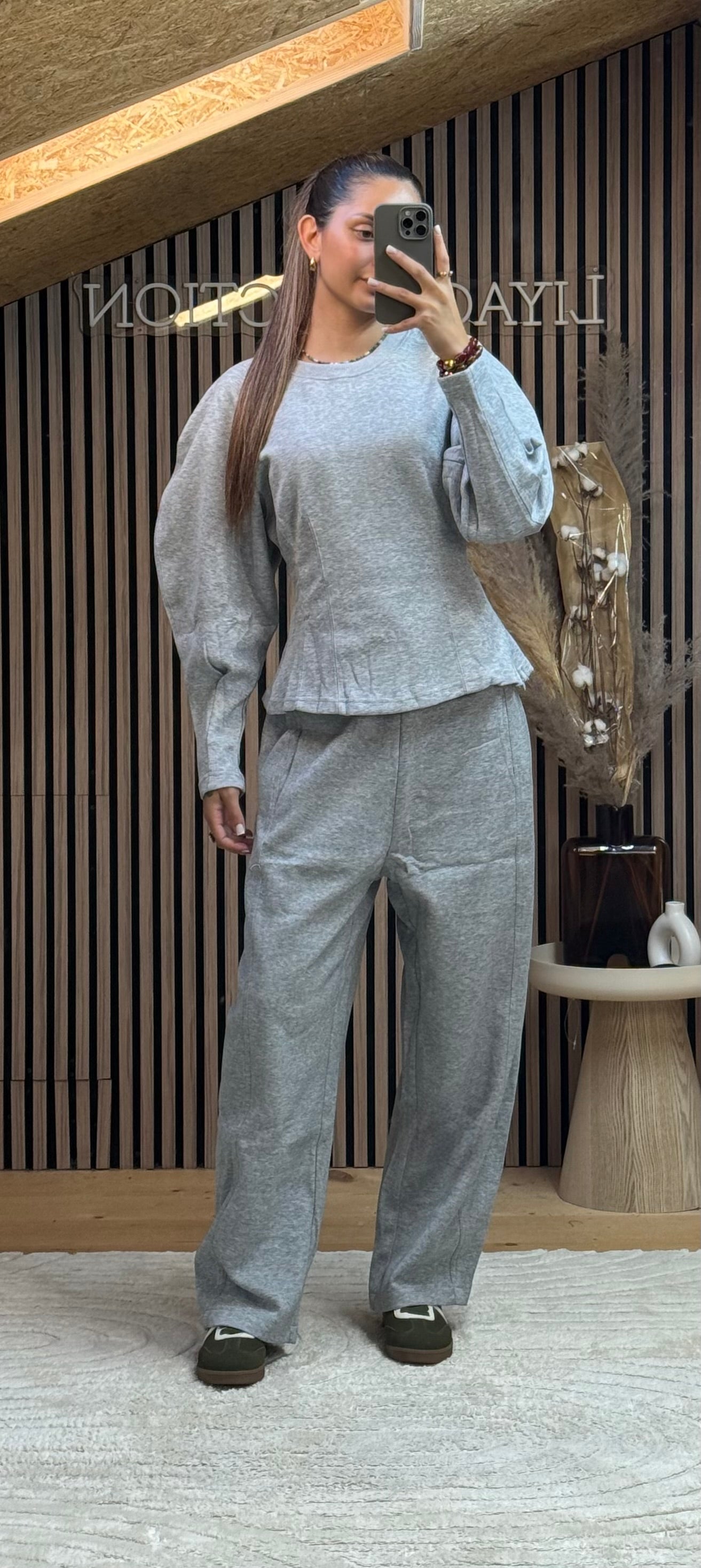 Ensemble jogging Gris