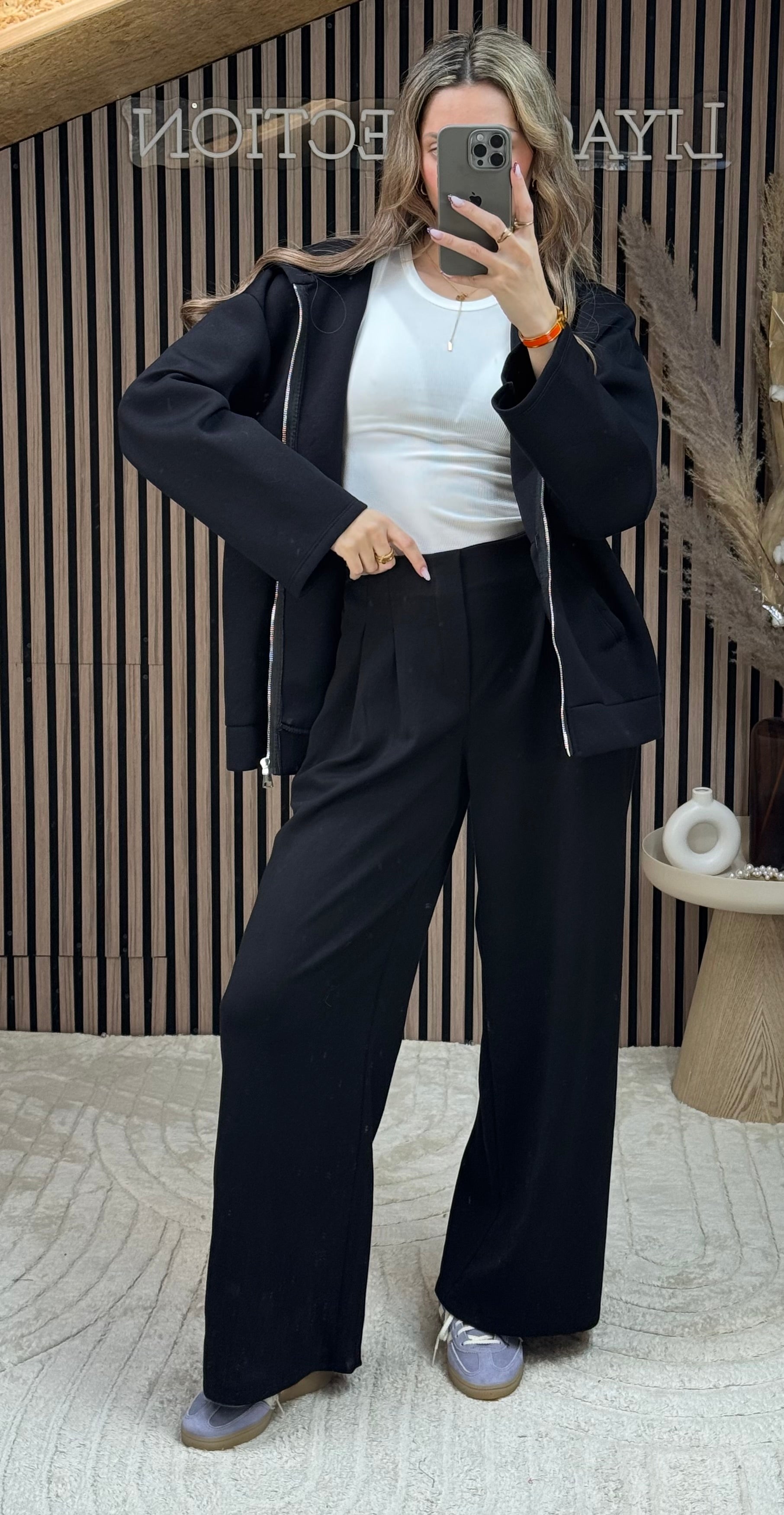 Pantalon jogging noir