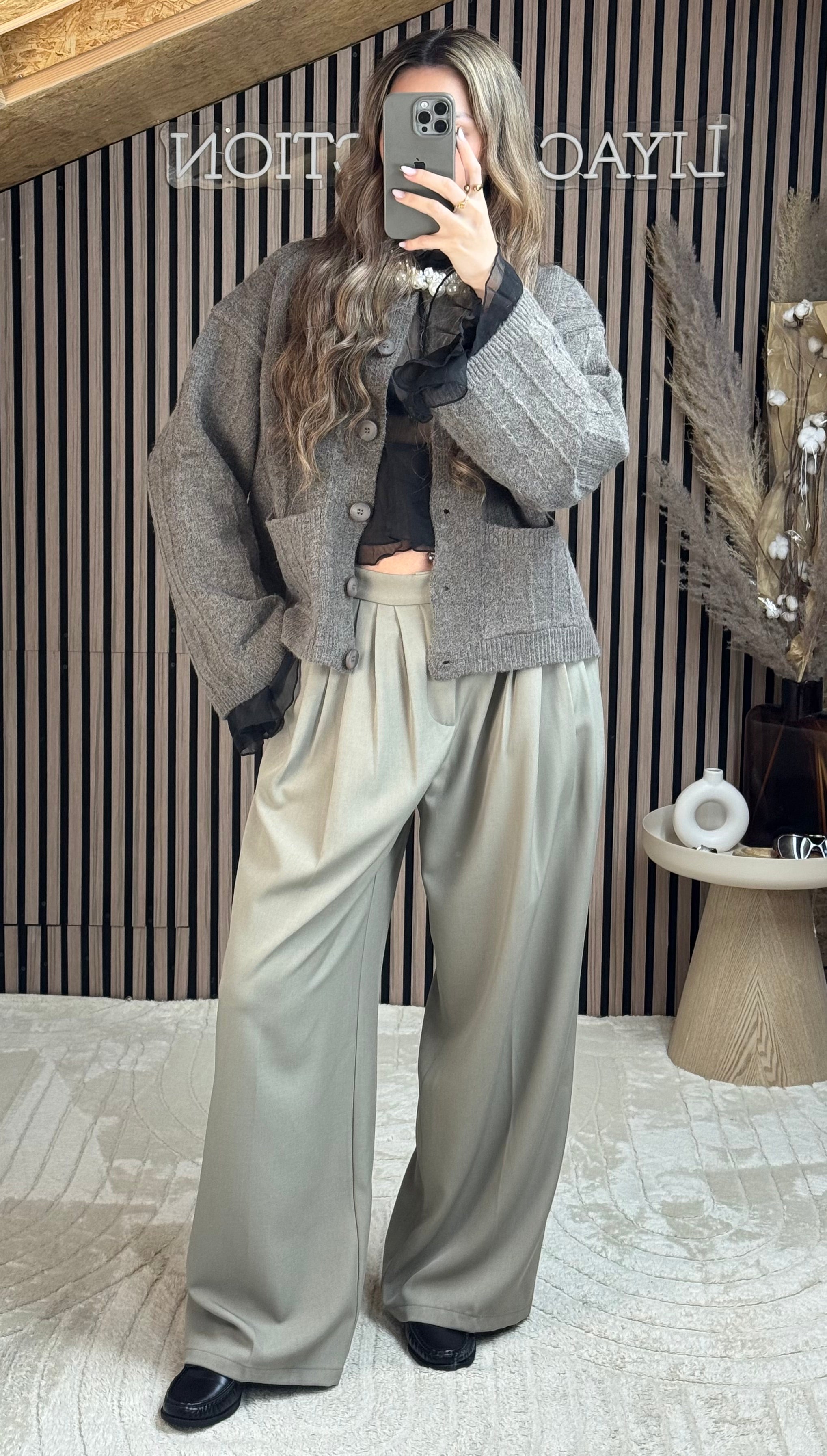 Pantalon Lucee Taupe
