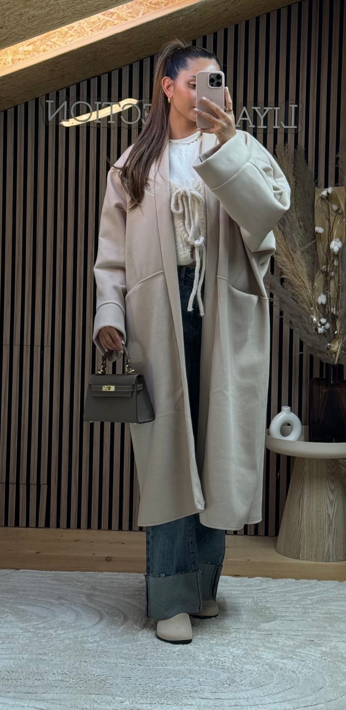 Manteau Mia Écru
