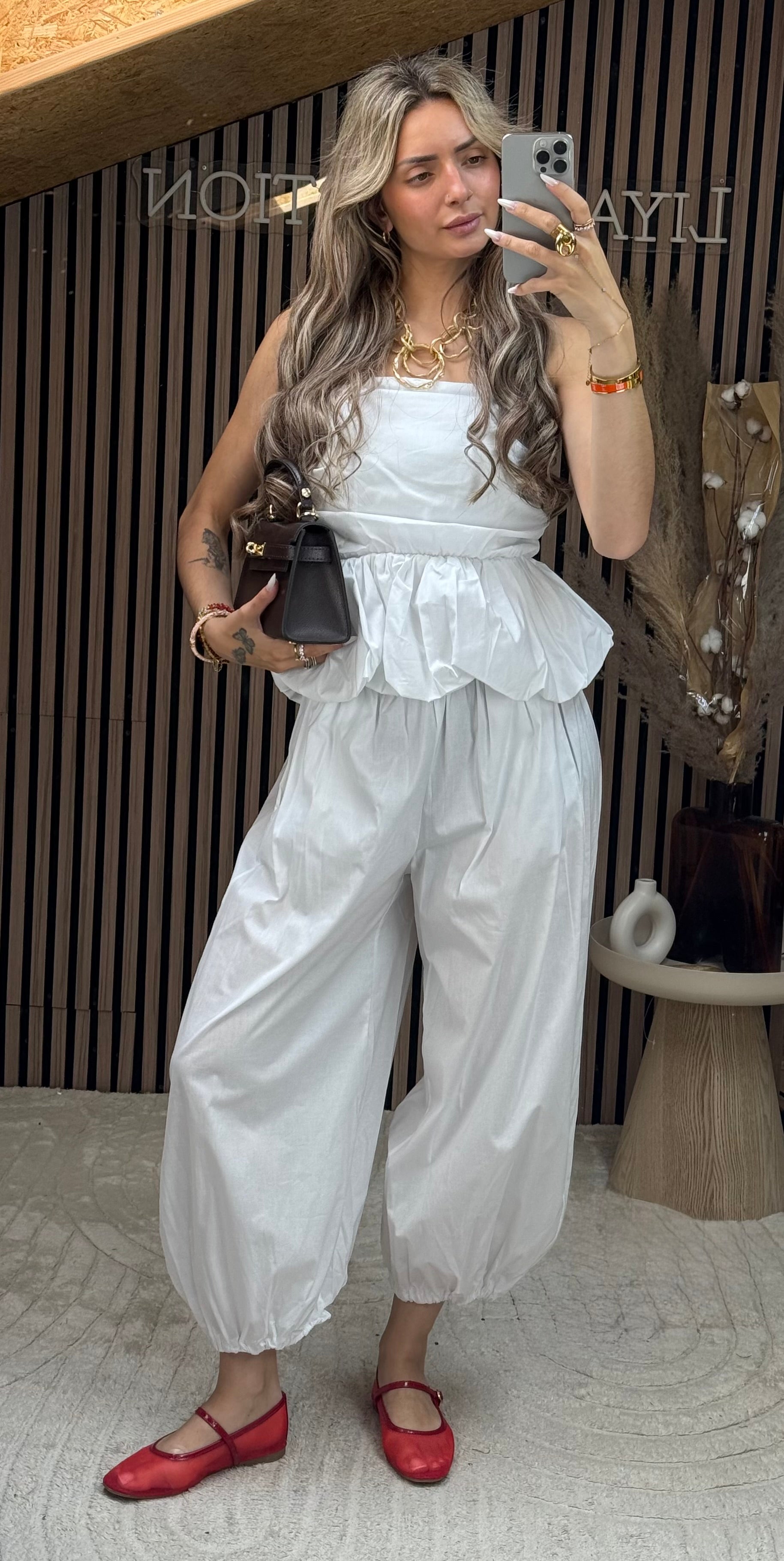 Ensemble Ella blanc