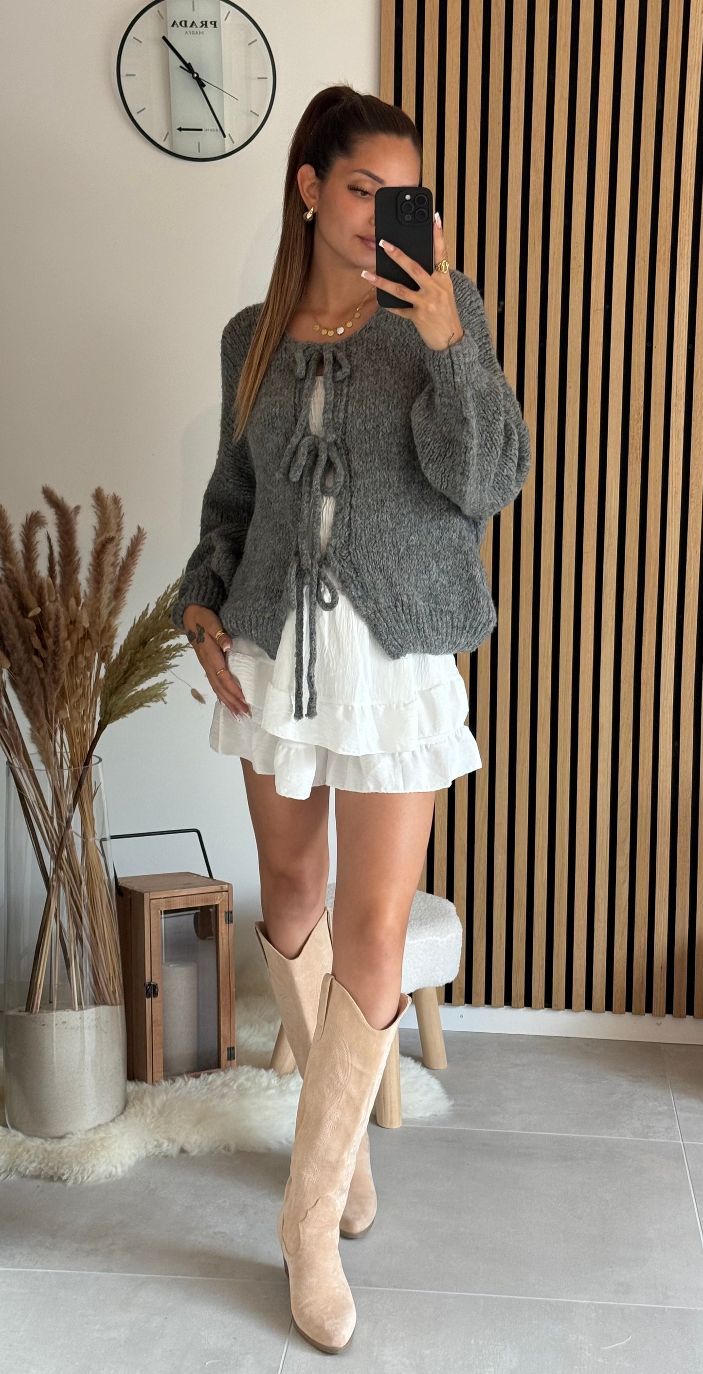 Pull Loreva Gris