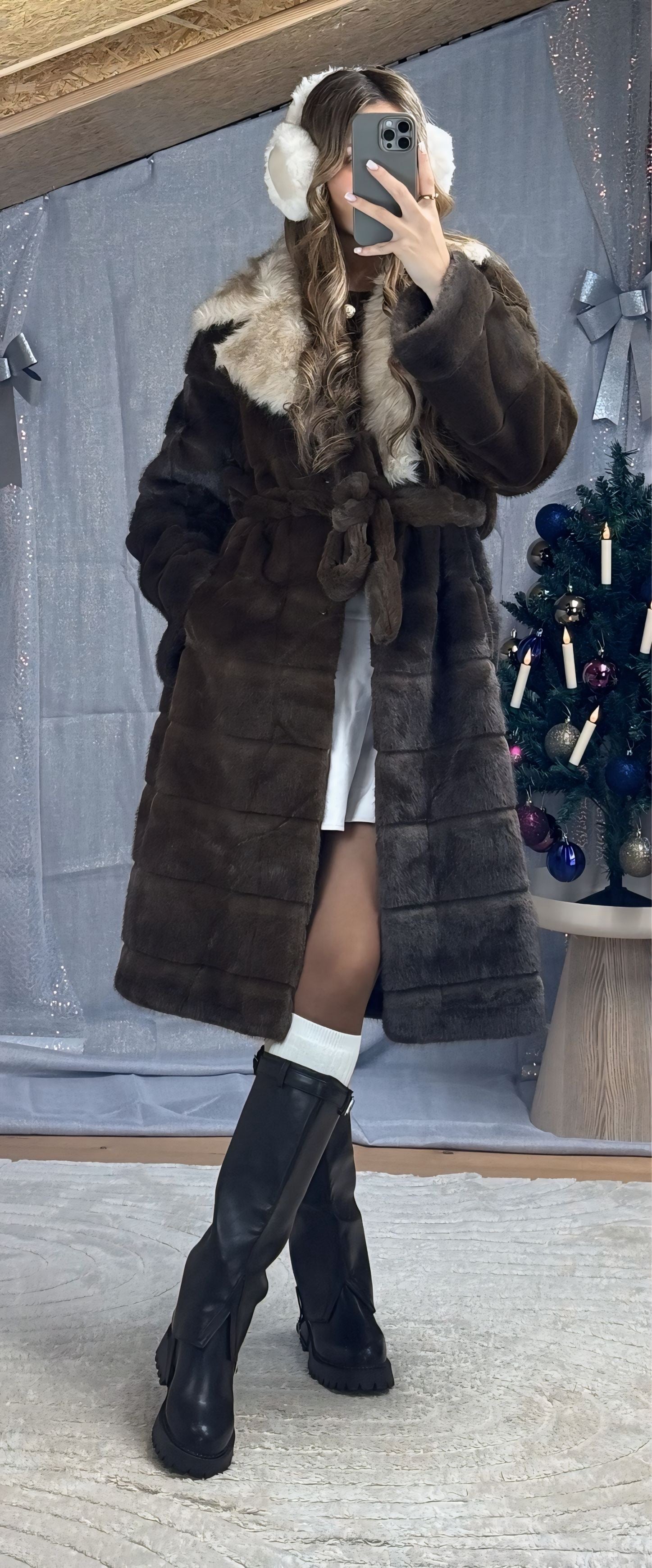 Mi-Bas Chaussettes Hautes Épaisse