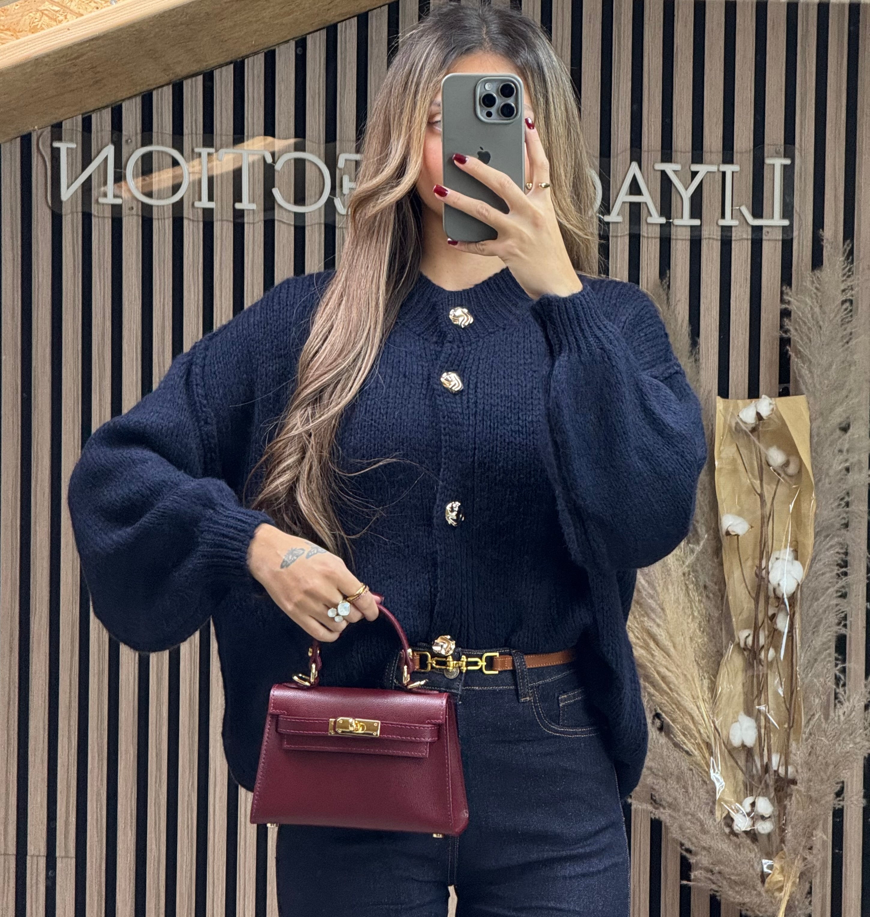 Gilet Alicia Bleu Marine