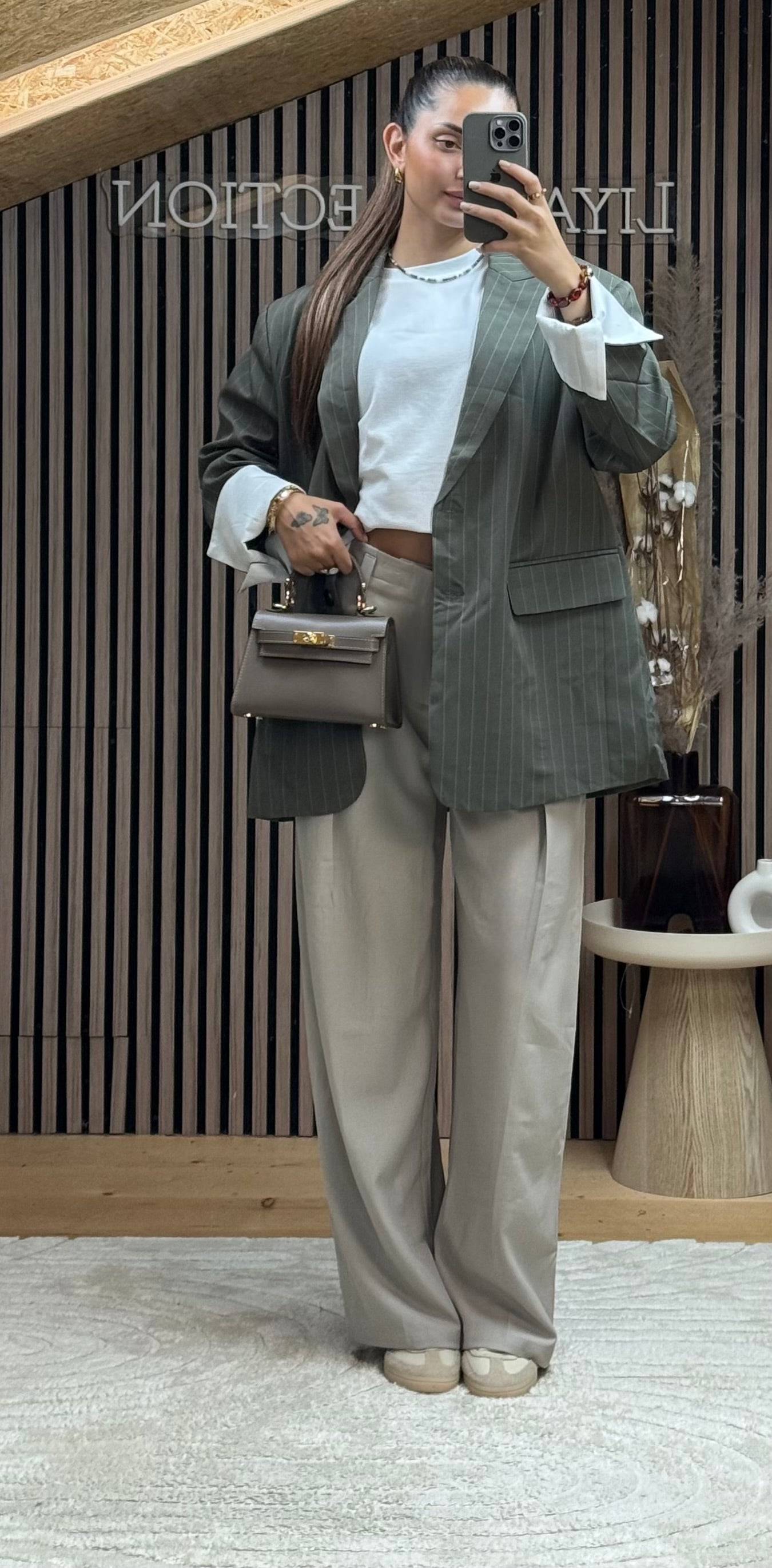 Blazer Kera Kaki « Haute Qualité »