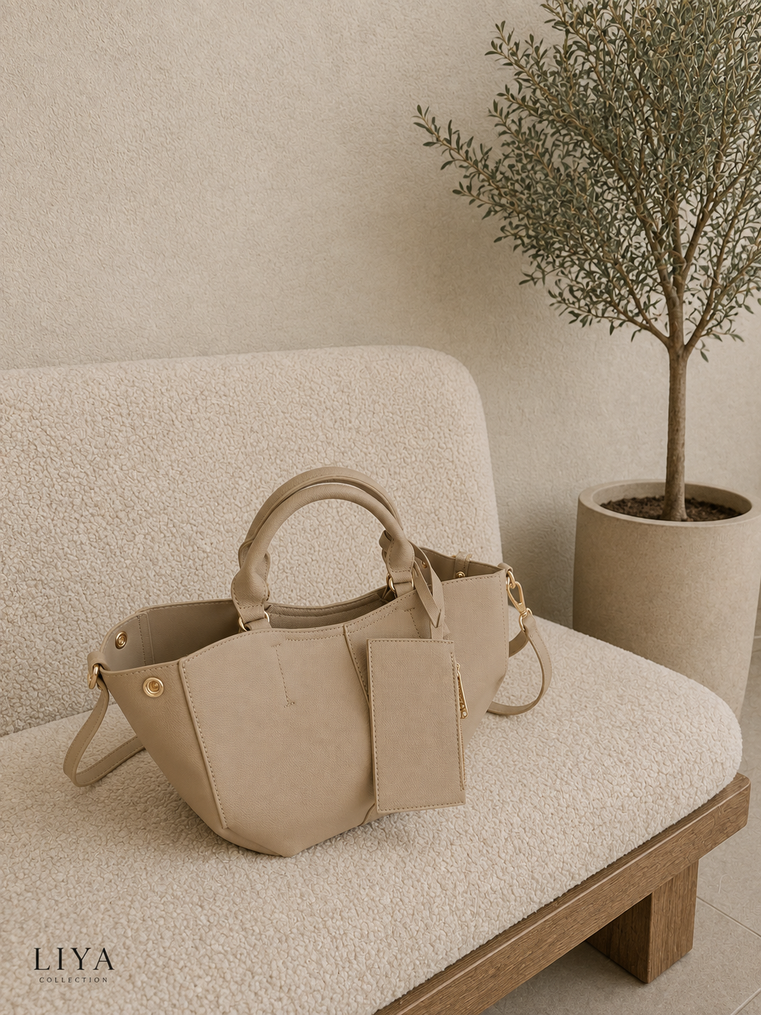Sac mini Pauline Beige