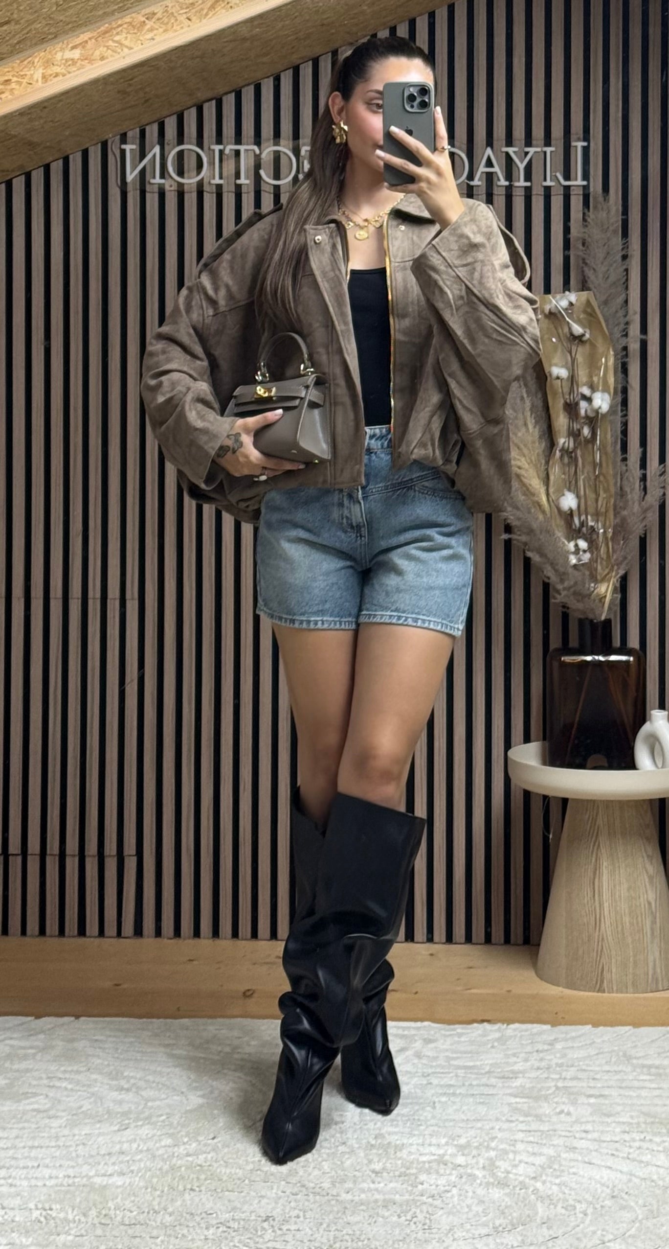 Veste Zayma Taupe