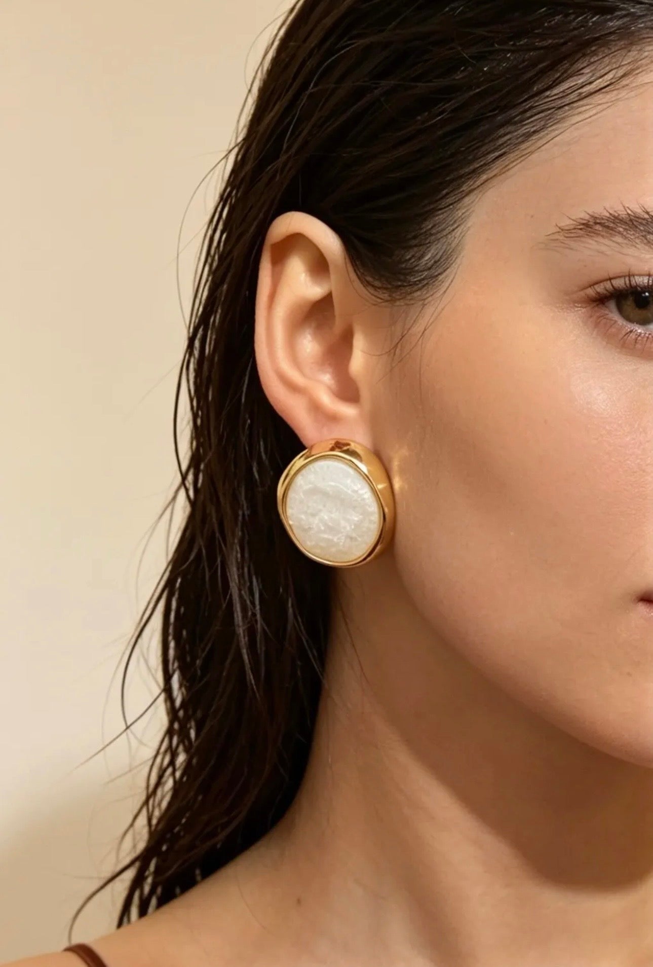 Boucles d’oreilles Nacrée