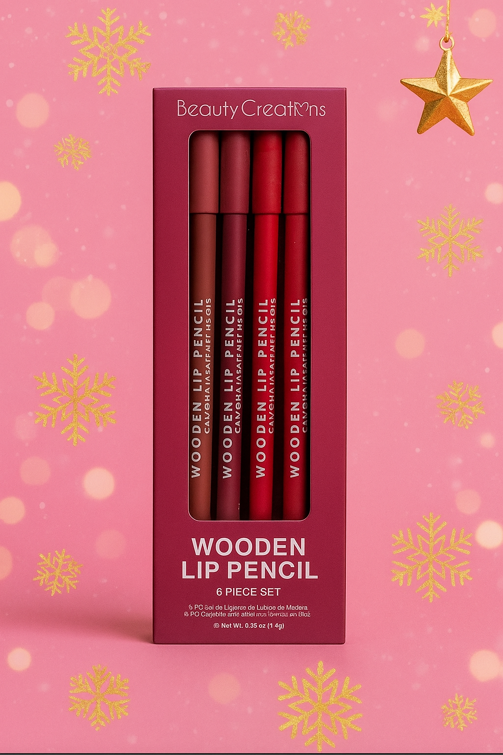 Ensemble de 6 crayons à lèvres