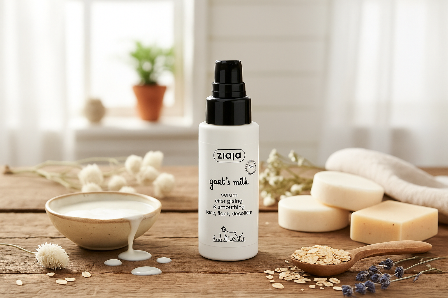 Sérum Hydratant au lait de chèvre