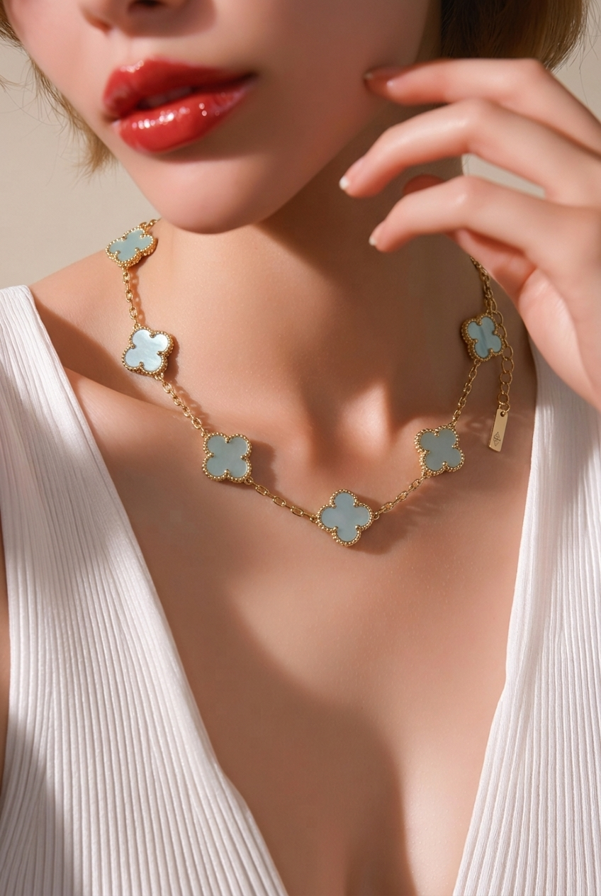 Collier Multi Fleur